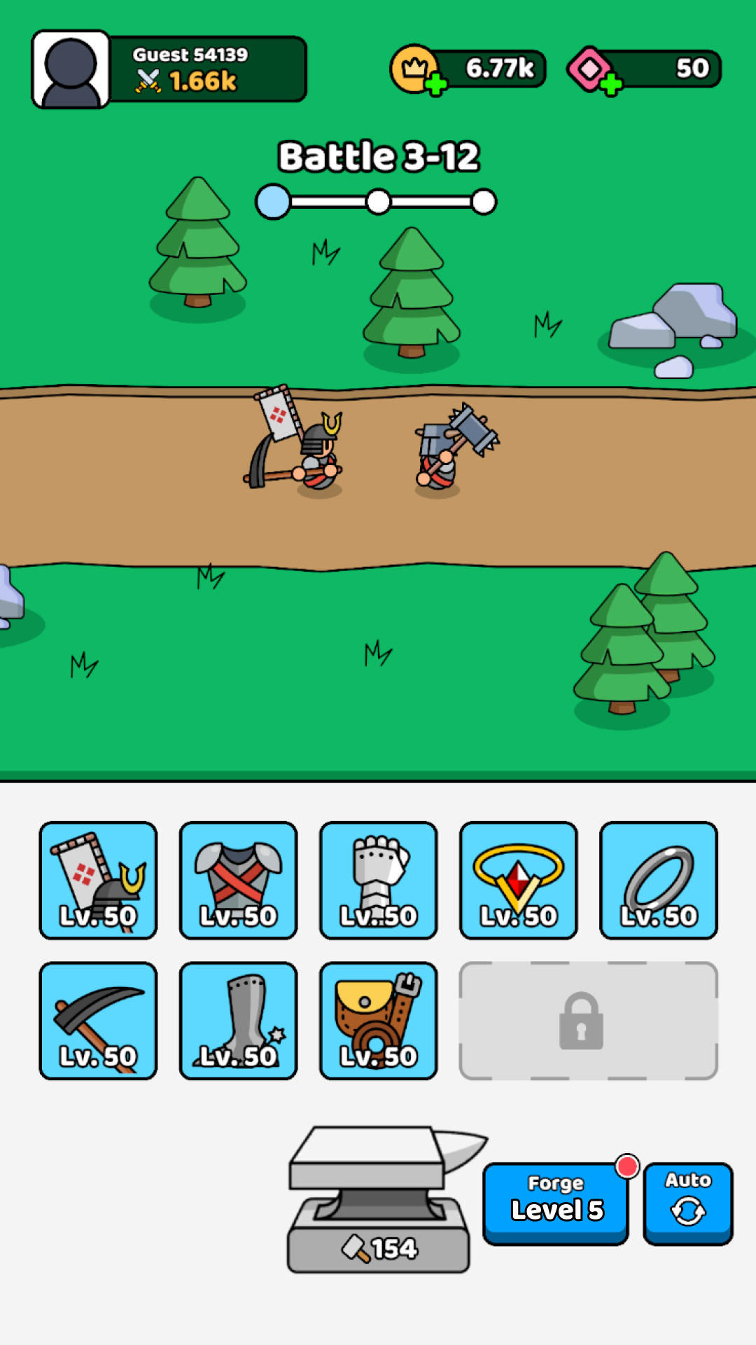 اسکرین شات 2 بازی Forge Master