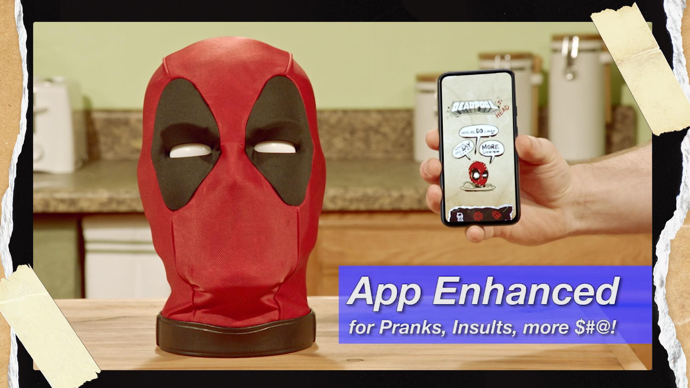 اسکرین شات 1 برنامه Deadpool's Head