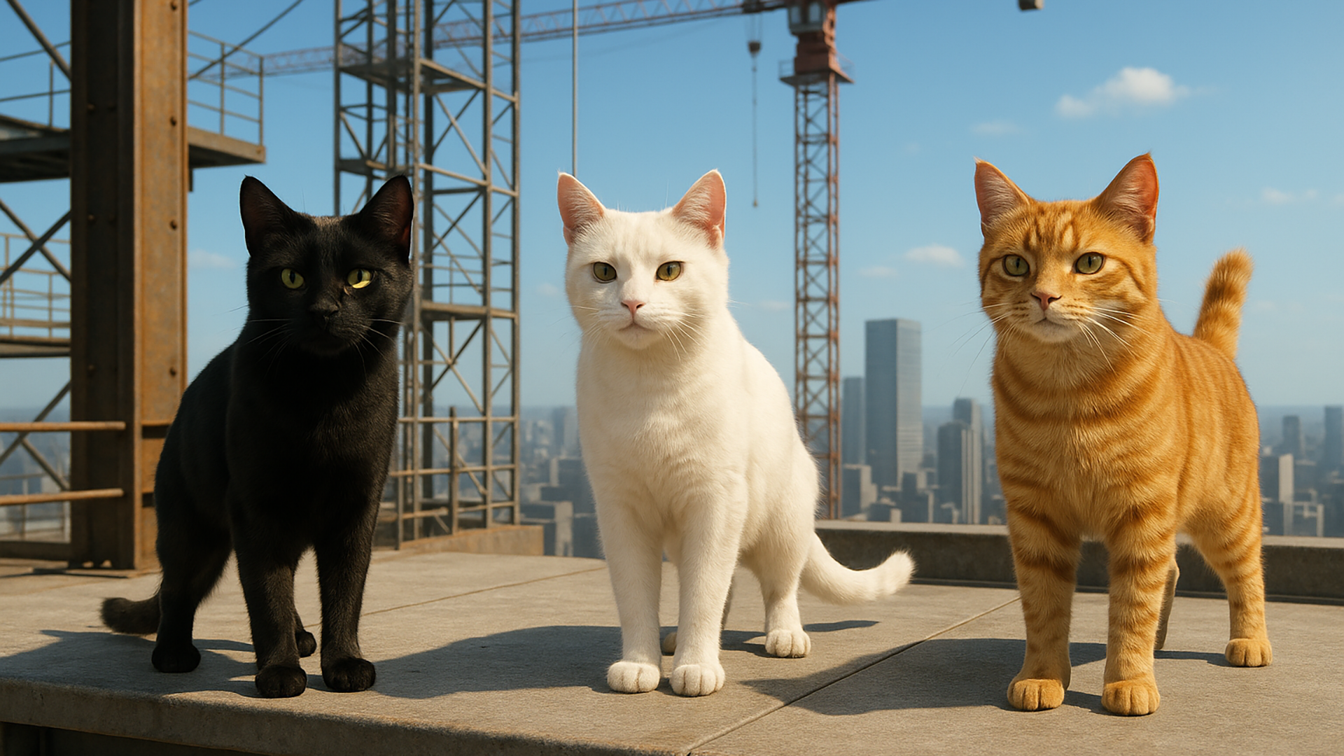 اسکرین شات 6 بازی Cat Parkour Game 3D Cat Games