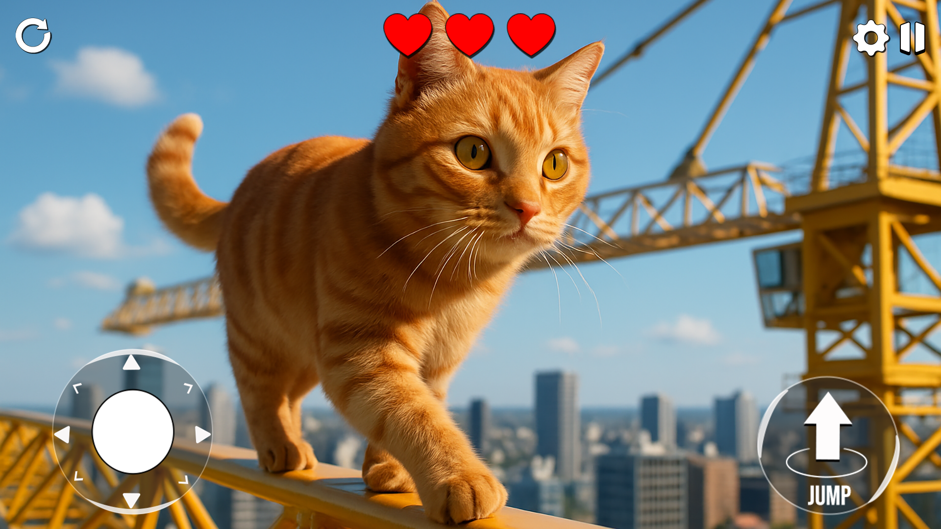 اسکرین شات 3 بازی Cat Parkour Game 3D Cat Games