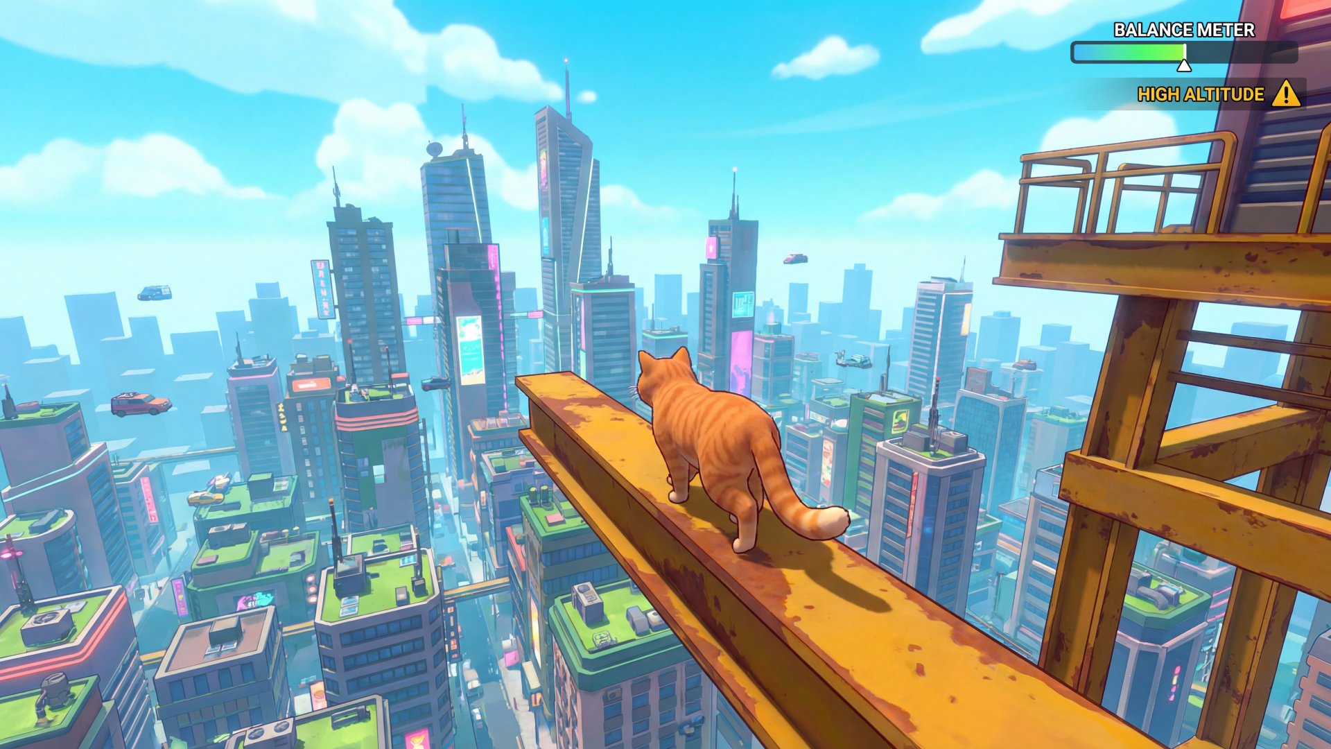 اسکرین شات 1 بازی Cat Parkour Game 3D Cat Games