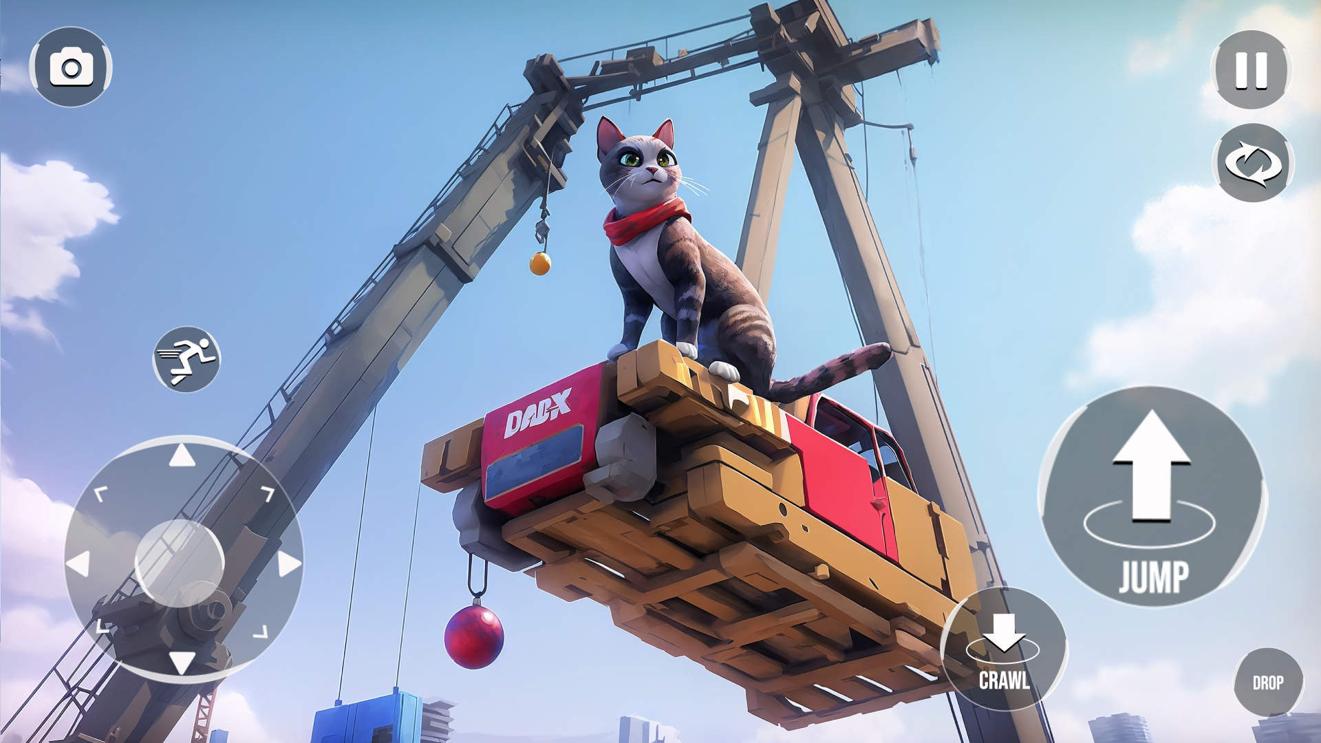 اسکرین شات 1 بازی Cat Parkour Obby Game 3D Obbys