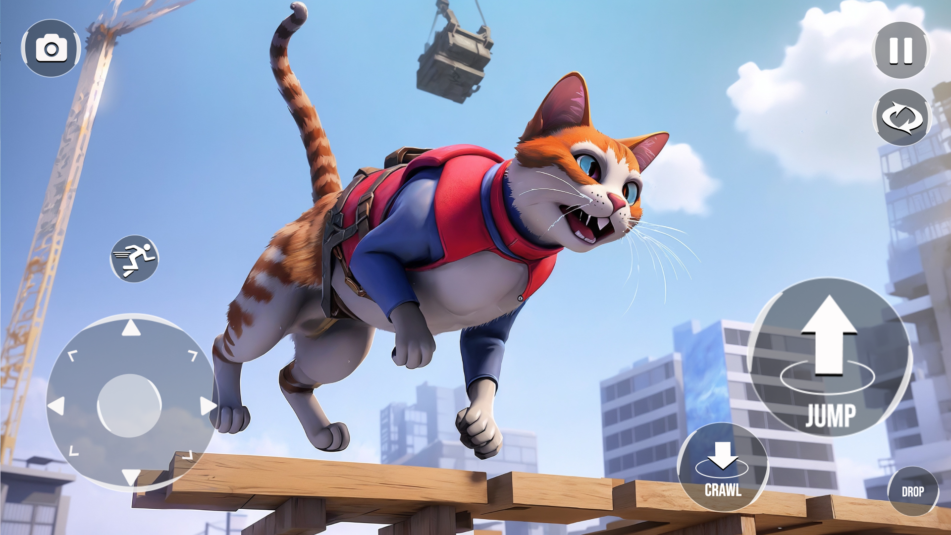 اسکرین شات 4 بازی Cat Parkour Obby Game 3D Obbys
