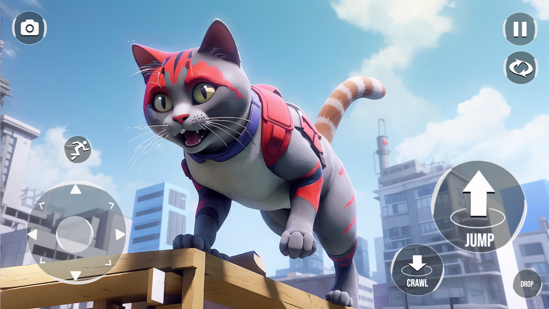 اسکرین شات 3 بازی Cat Parkour Obby Game 3D Obbys