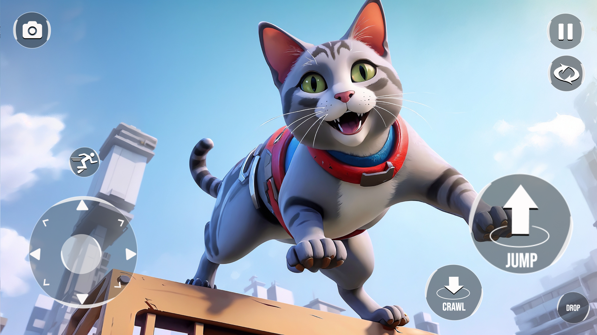 اسکرین شات 5 بازی Cat Parkour Obby Game 3D Obbys