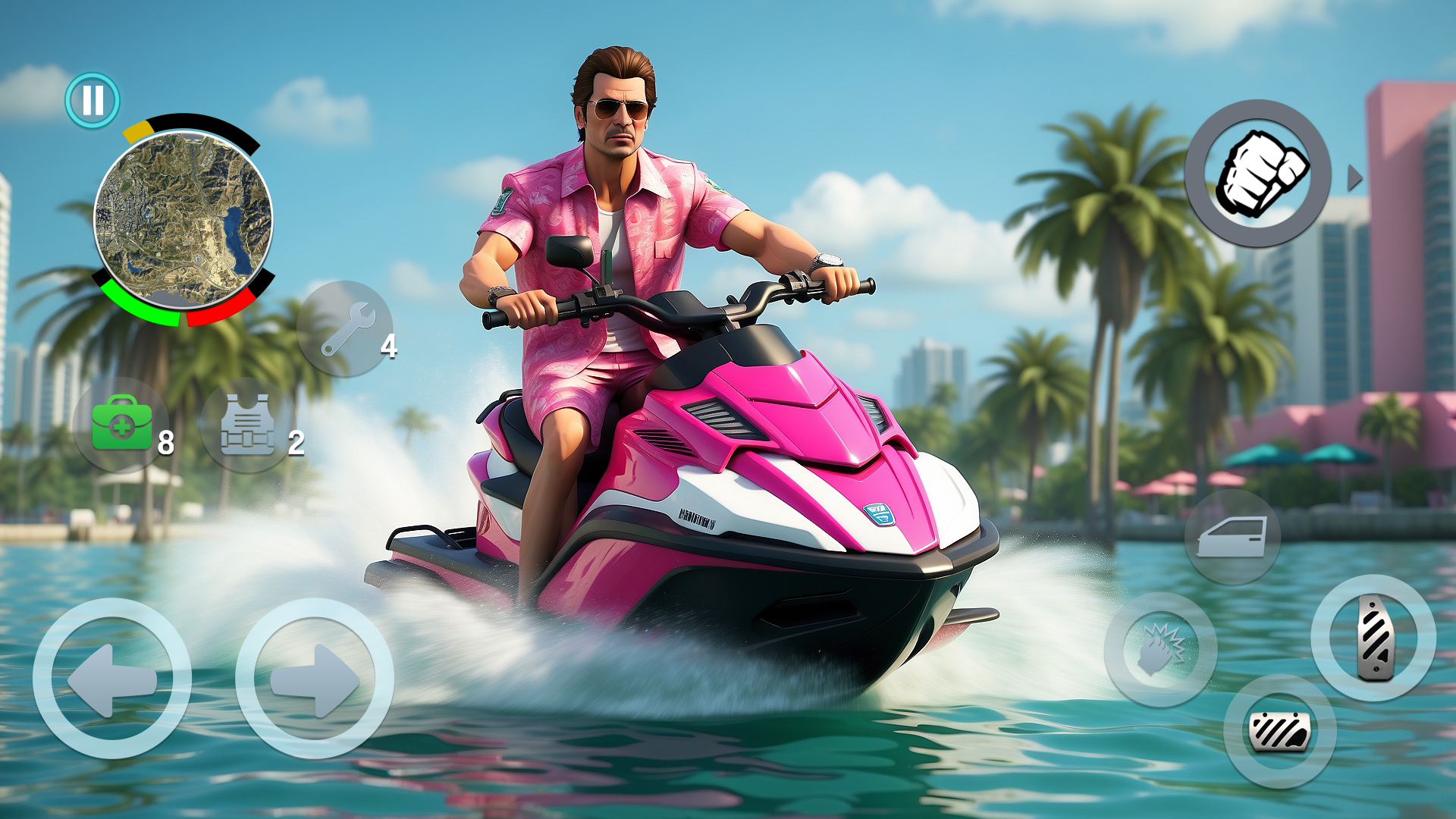 اسکرین شات 3 بازی Open World Gangster Theft Auto