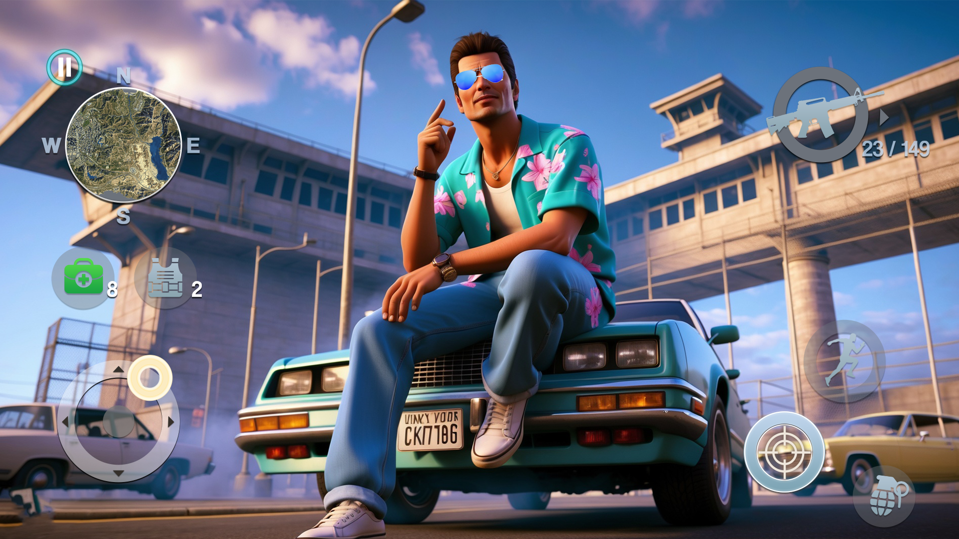 اسکرین شات 2 بازی Open World Gangster Theft Auto