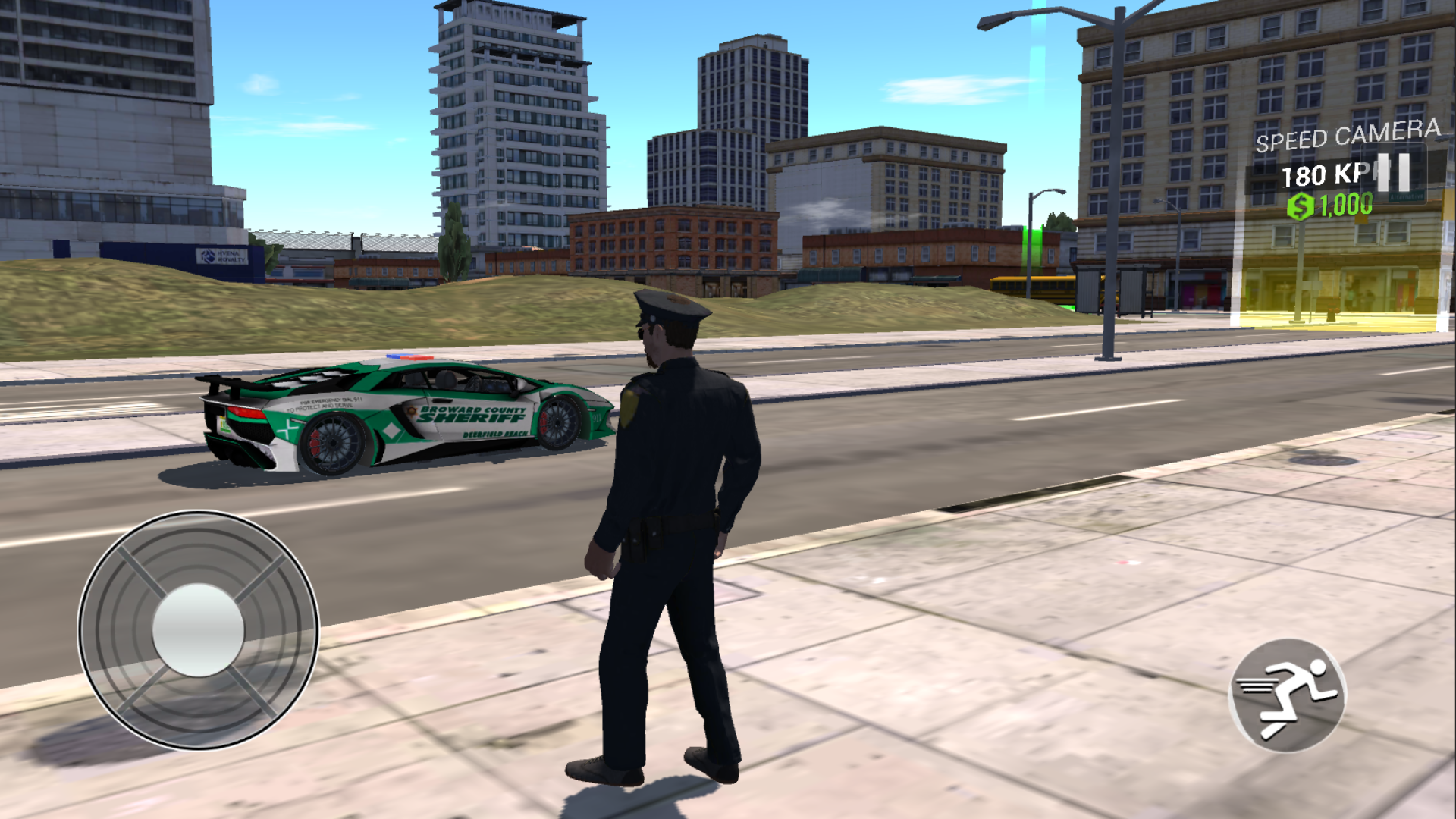 اسکرین شات 1 بازی US Police Cop Car Sim 3D Game