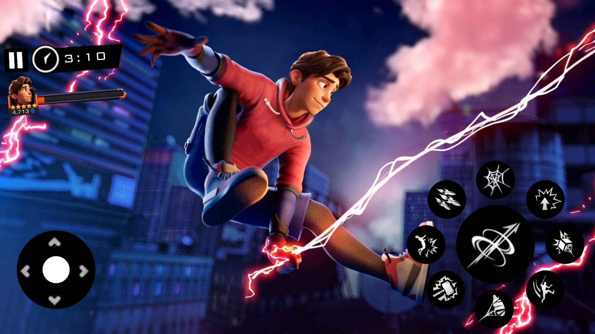 اسکرین شات 3 بازی Spider Boy : Rope Hero Games