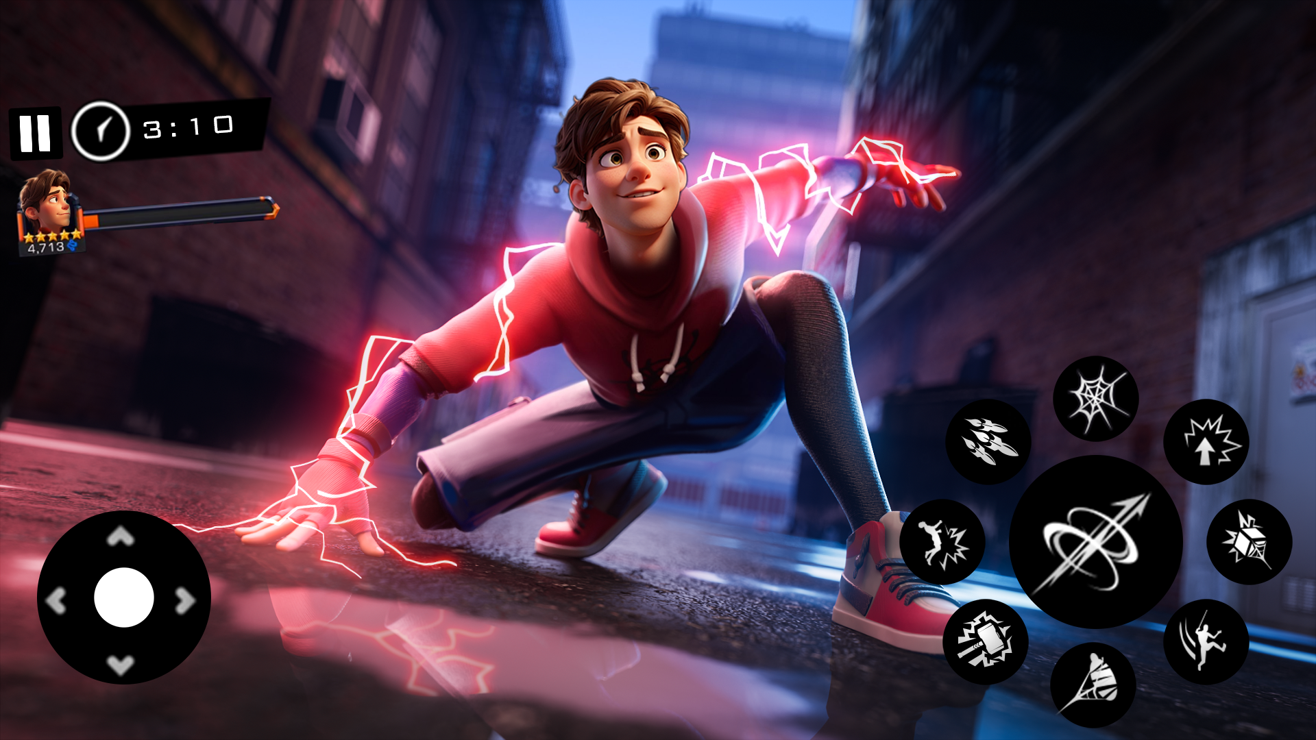 اسکرین شات 2 بازی Spider Boy : Rope Hero Games