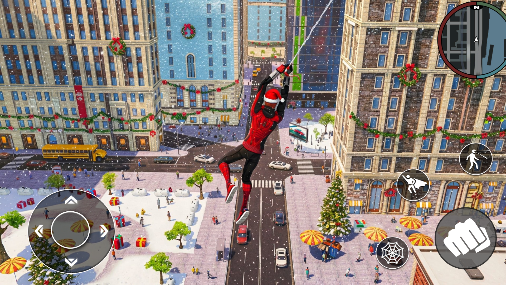 اسکرین شات 2 بازی Spider Rope Hero Crime City