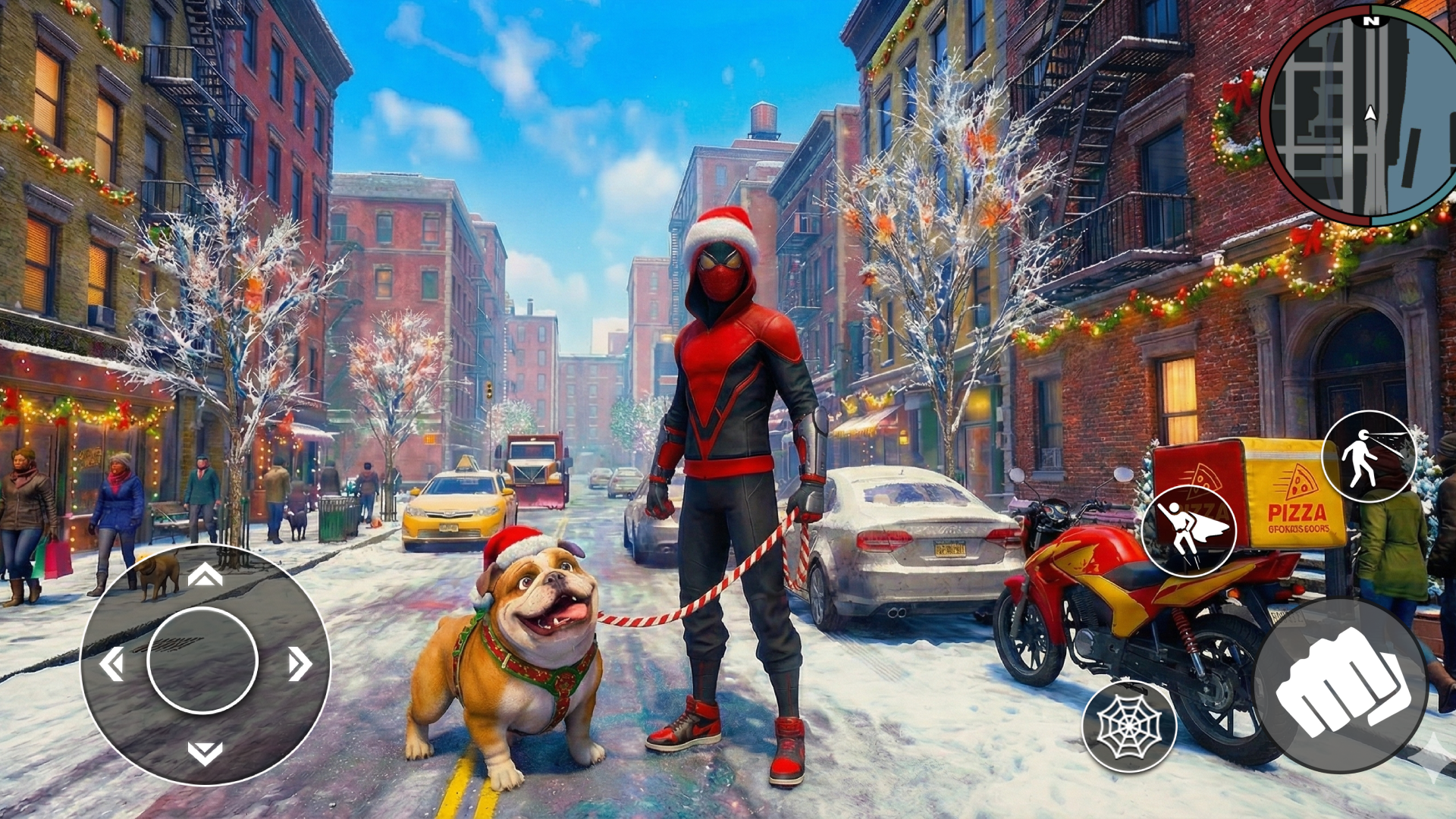 اسکرین شات 5 بازی Spider Rope Hero Crime City