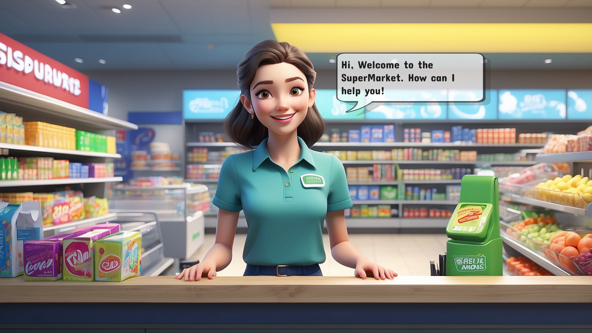 اسکرین شات 3 بازی Supermarket Retail Simulator