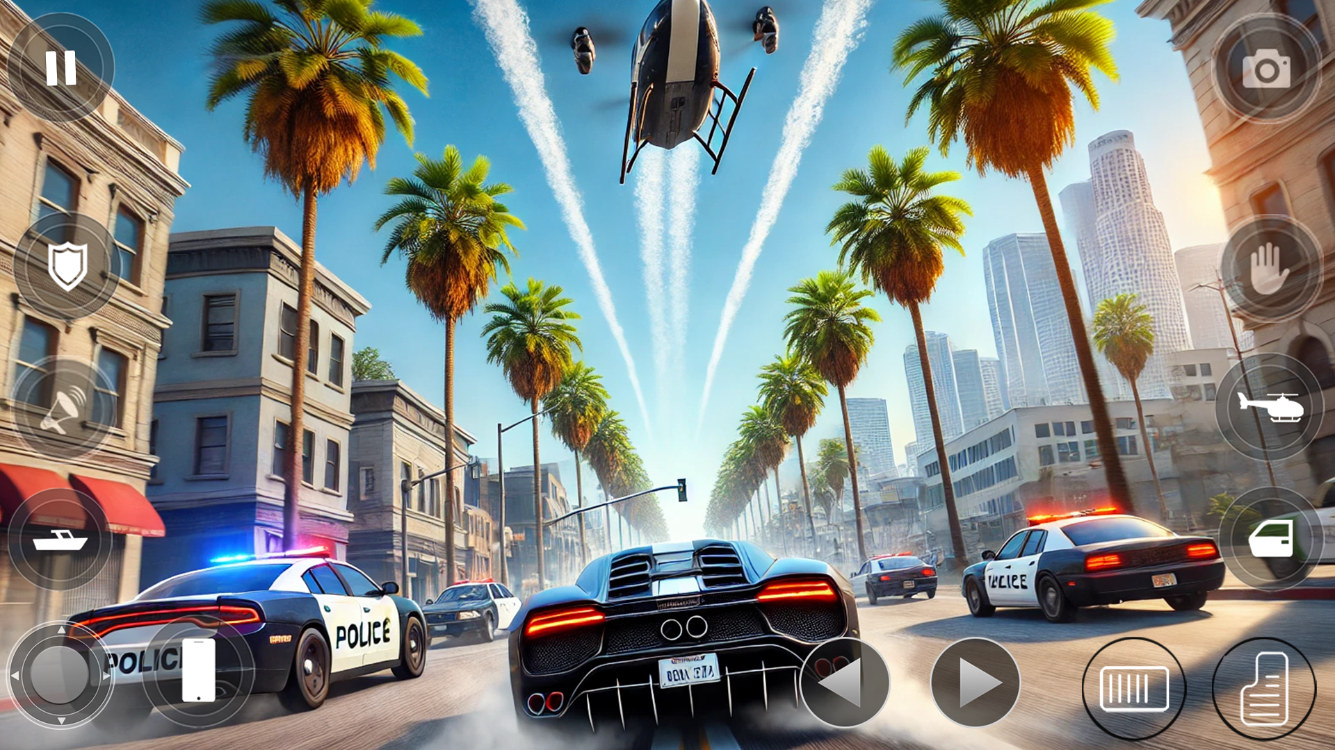 اسکرین شات 1 بازی Gangster Mafia Game Crime City