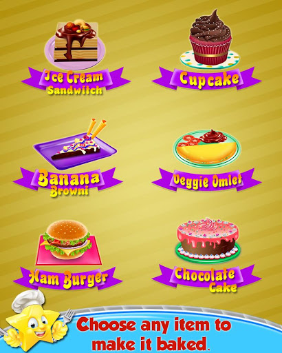 اسکرین شات 2 بازی Cooking Recipes - in The Kids Kitchen