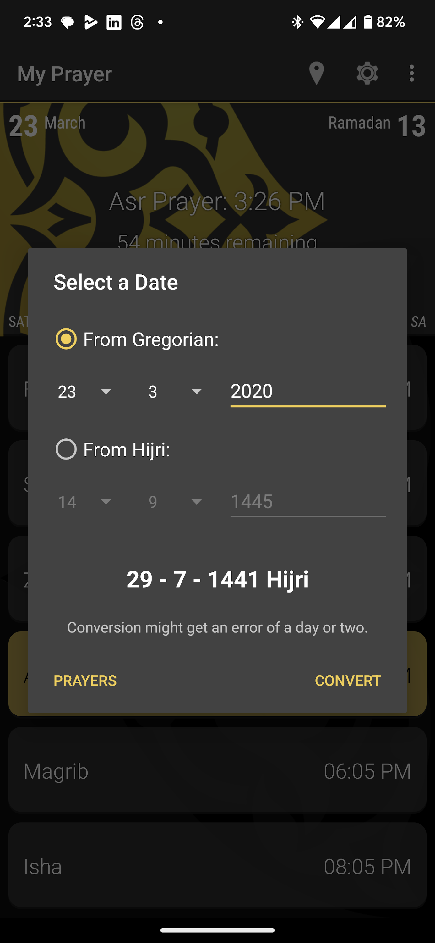 اسکرین شات 6 برنامه My Prayer