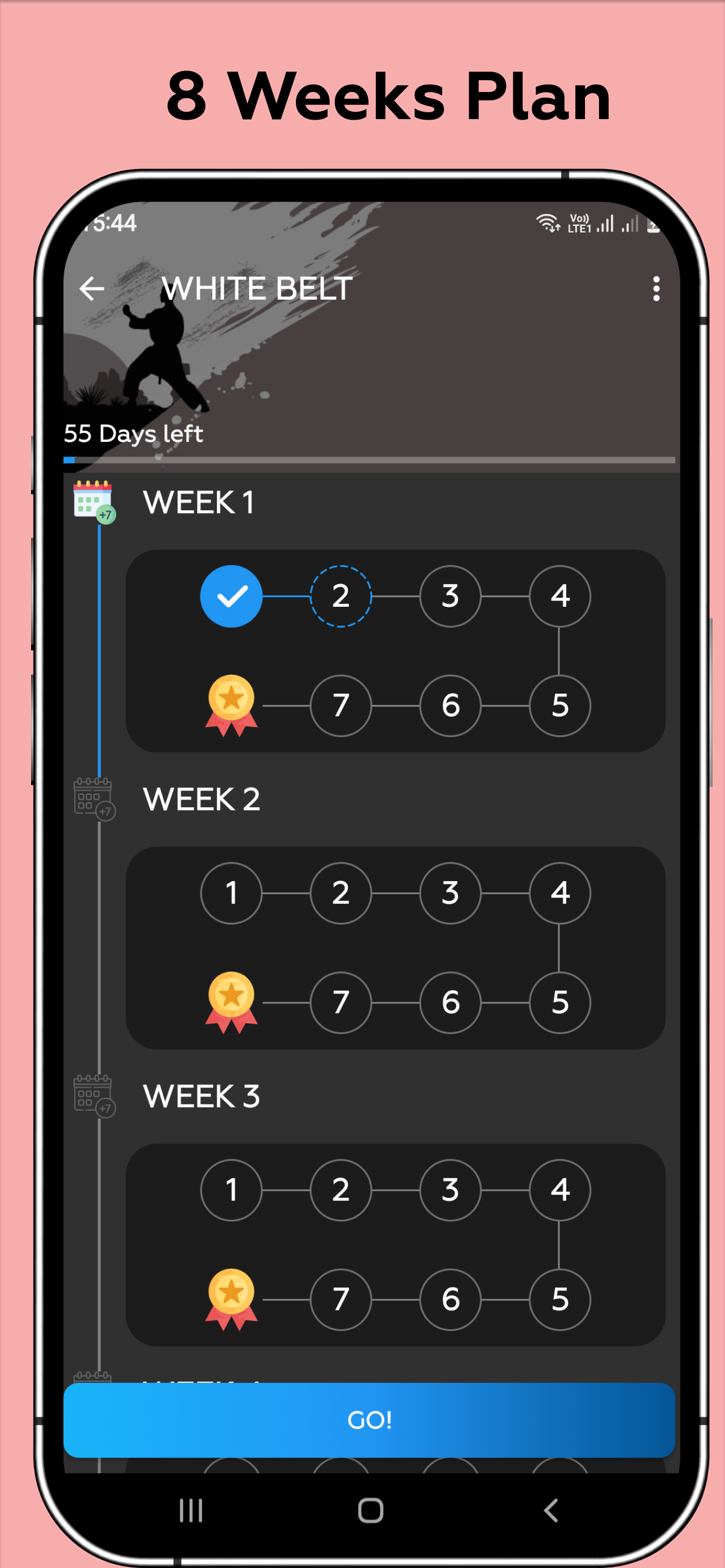 اسکرین شات 7 برنامه Karate Workout At Home