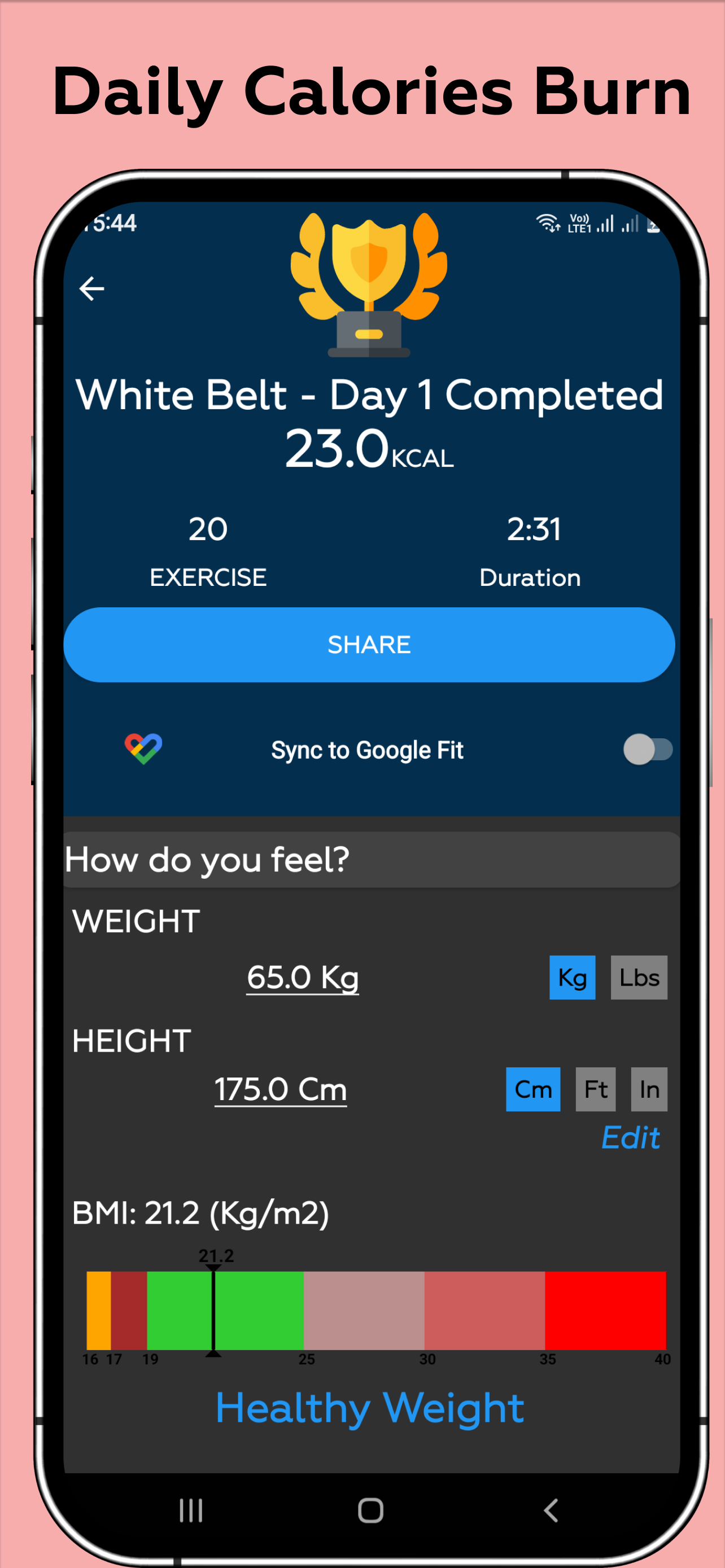 اسکرین شات 6 برنامه Karate Workout At Home