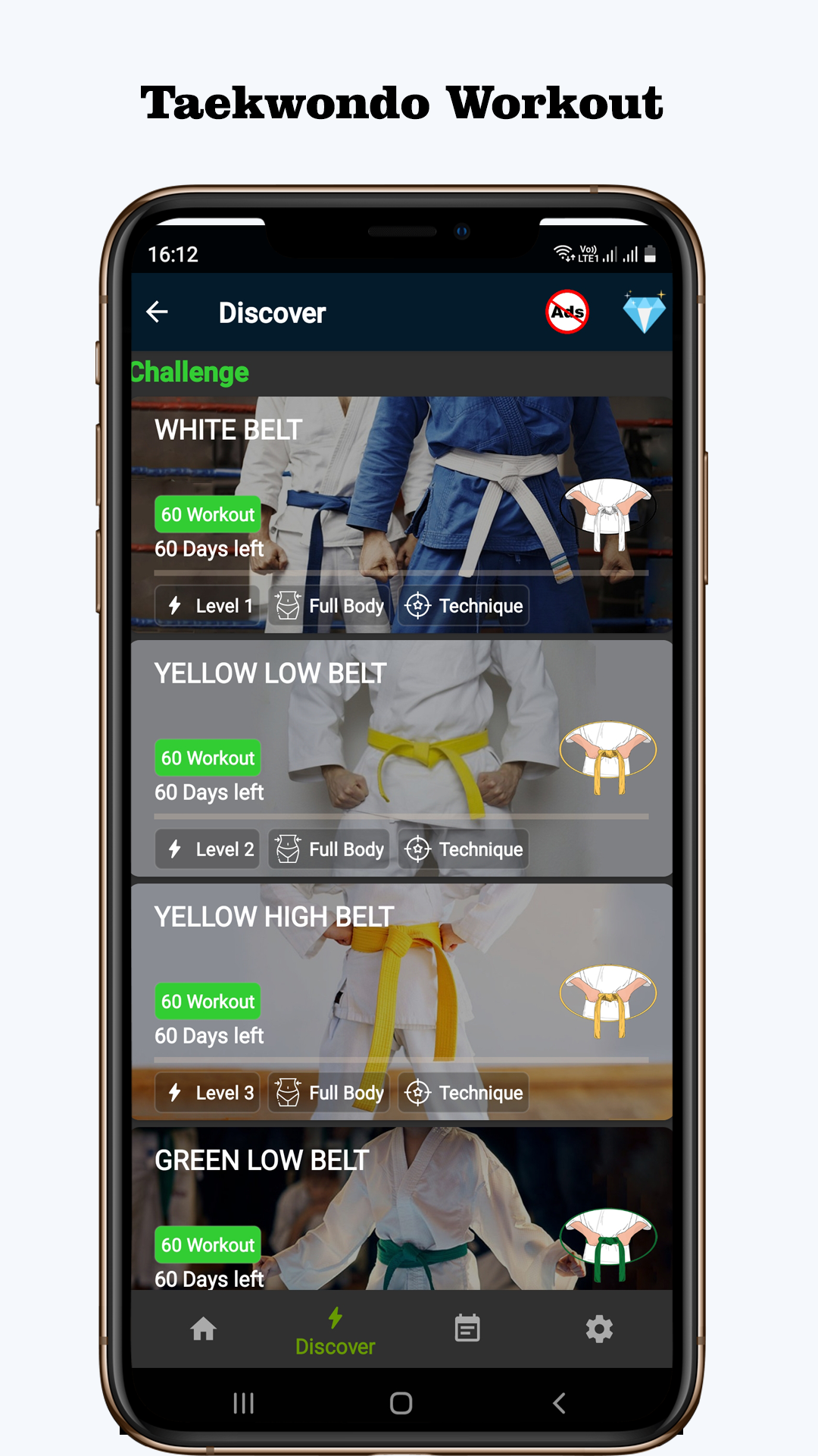 اسکرین شات 4 برنامه Taekwondo Workout At Home
