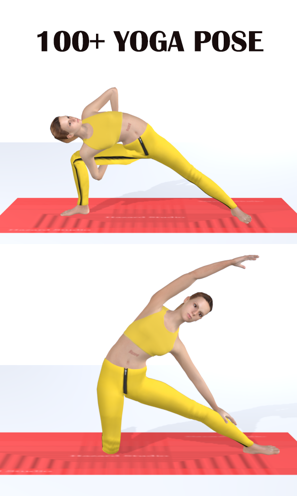 اسکرین شات 4 برنامه Yoga For Beginners At Home