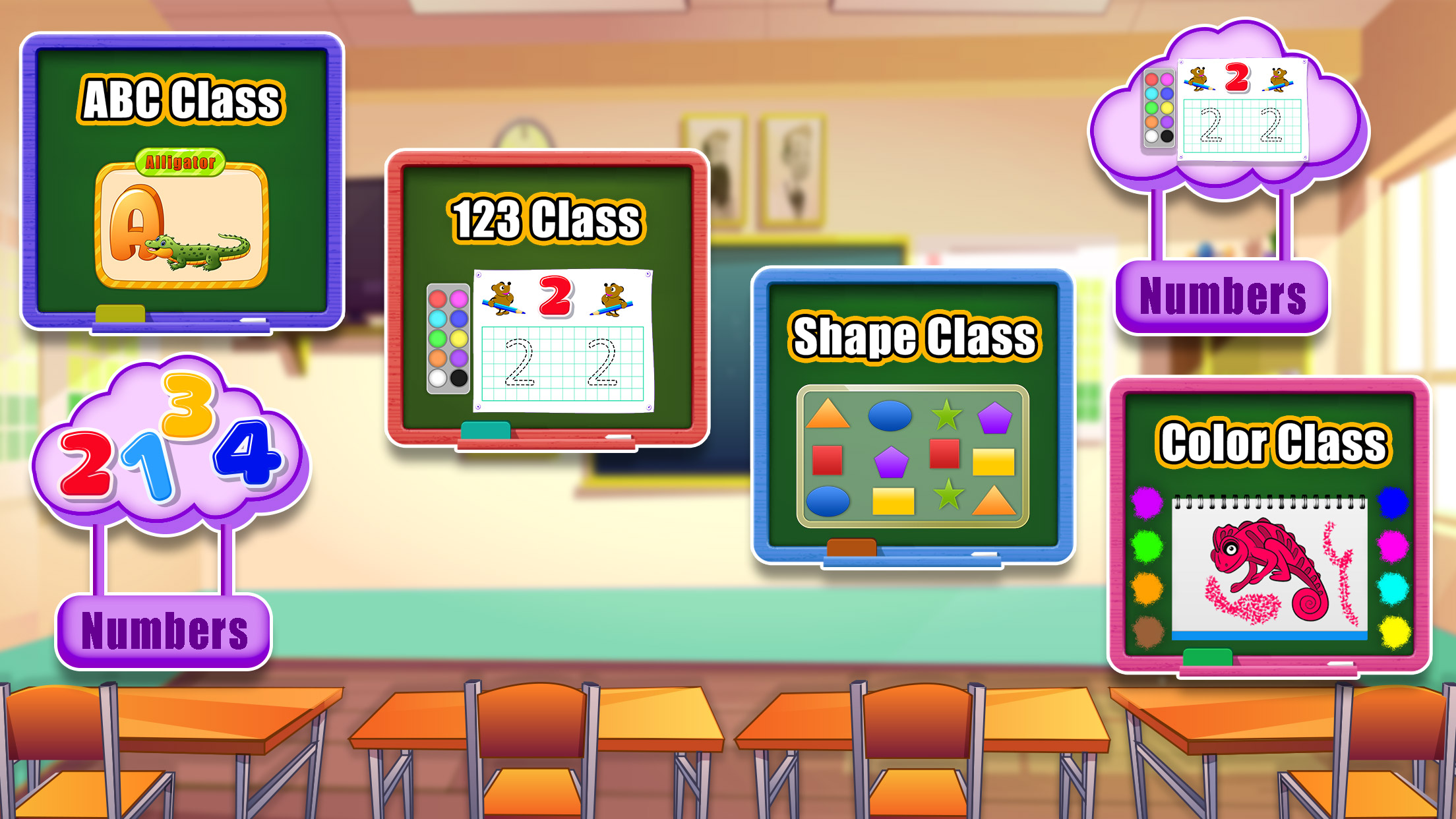 اسکرین شات 3 بازی Baby School Day Fun