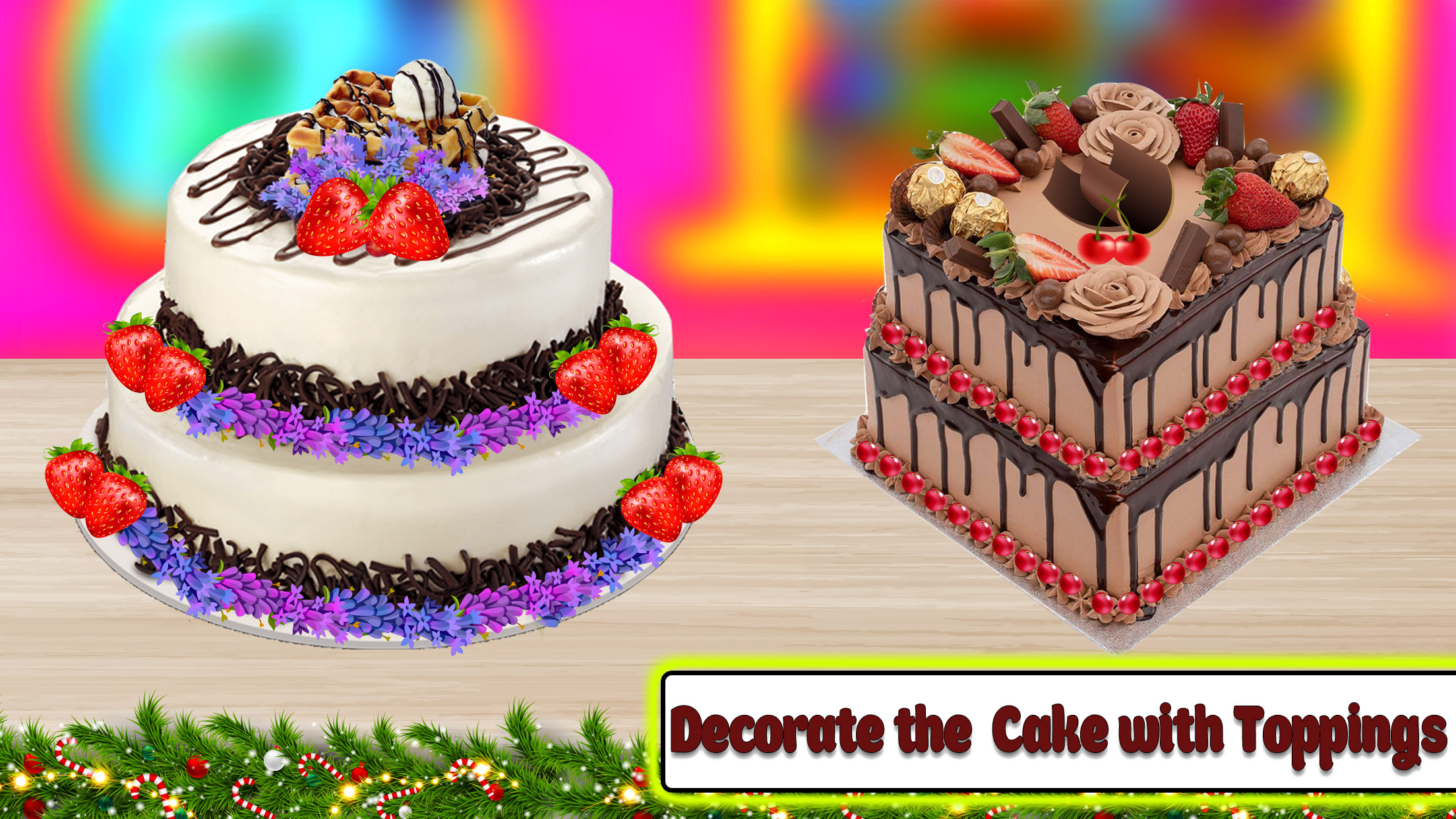 اسکرین شات 1 بازی Cake Making Games for Girls