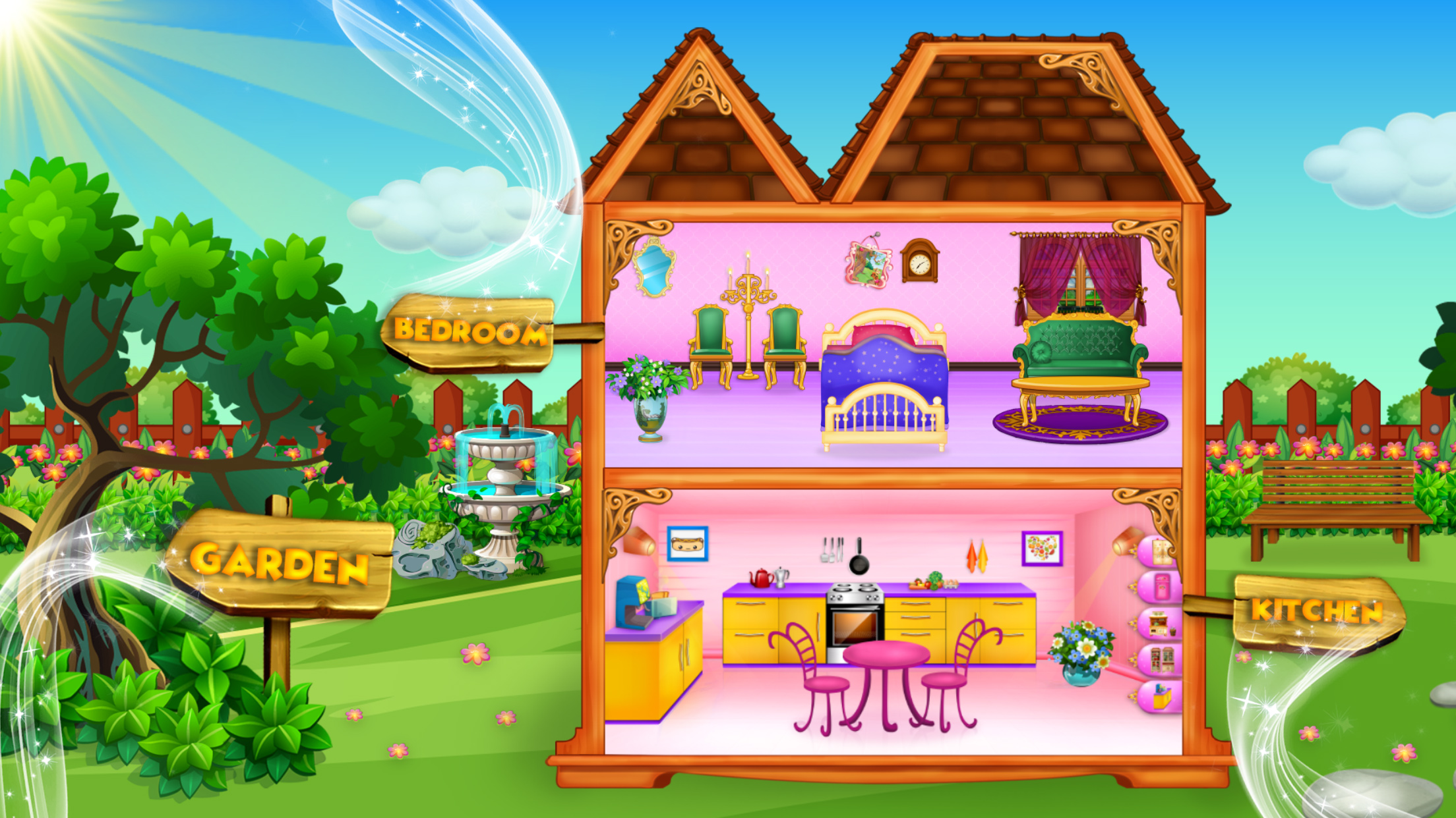 اسکرین شات 3 بازی Design Fashion House Makeover