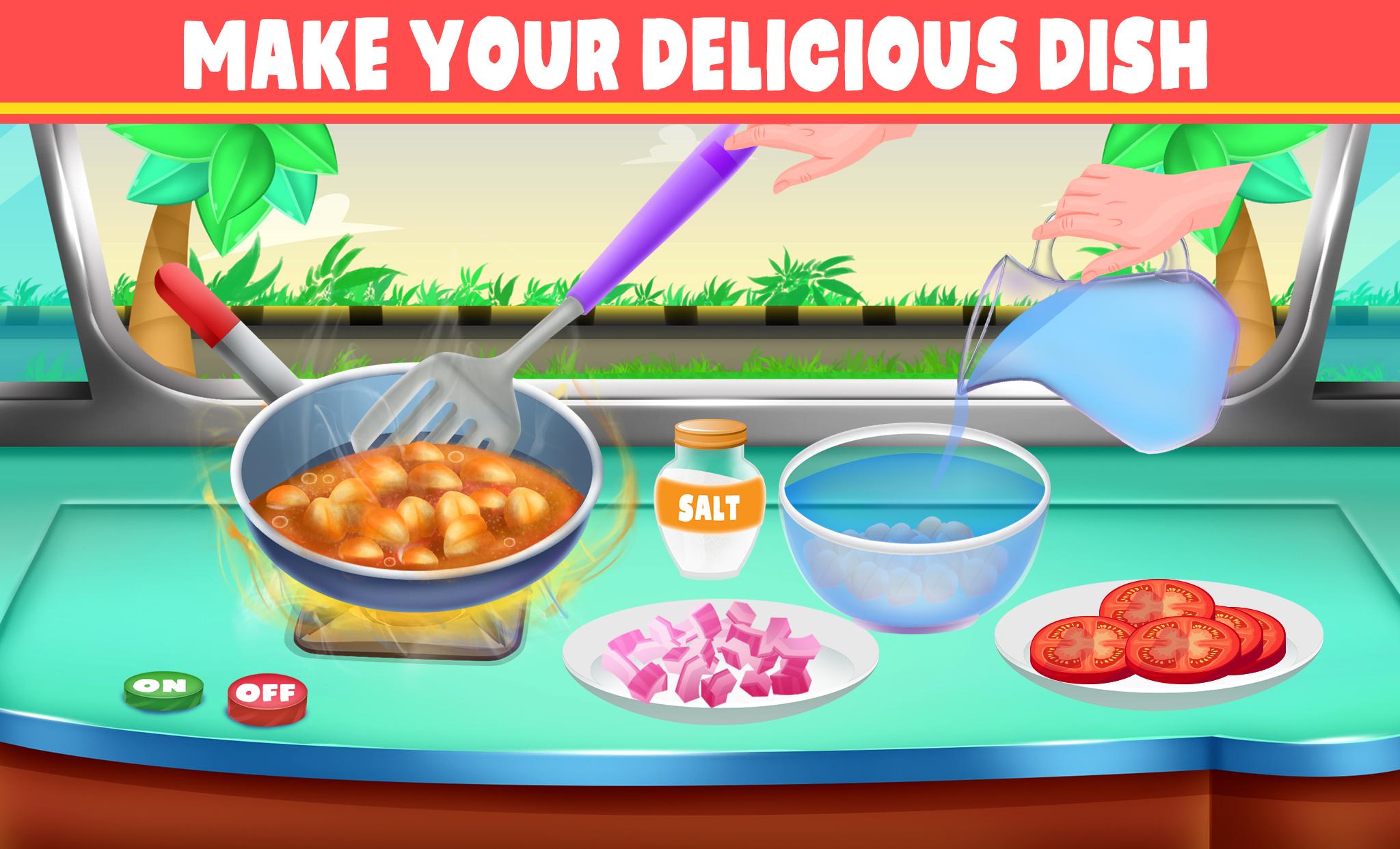 اسکرین شات 2 بازی Indian Street Food Chef Games