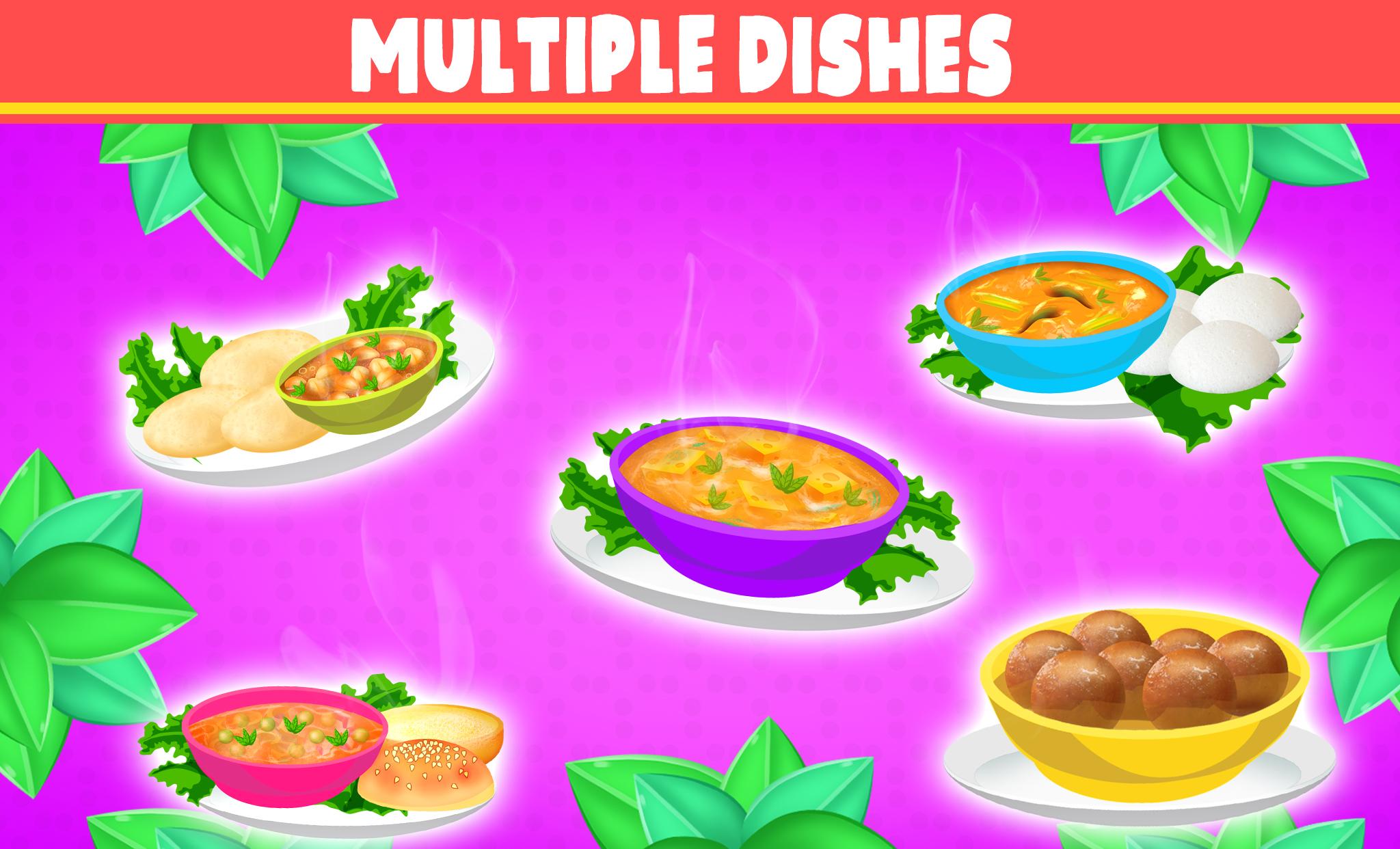 اسکرین شات 4 بازی Indian Street Food Chef Games