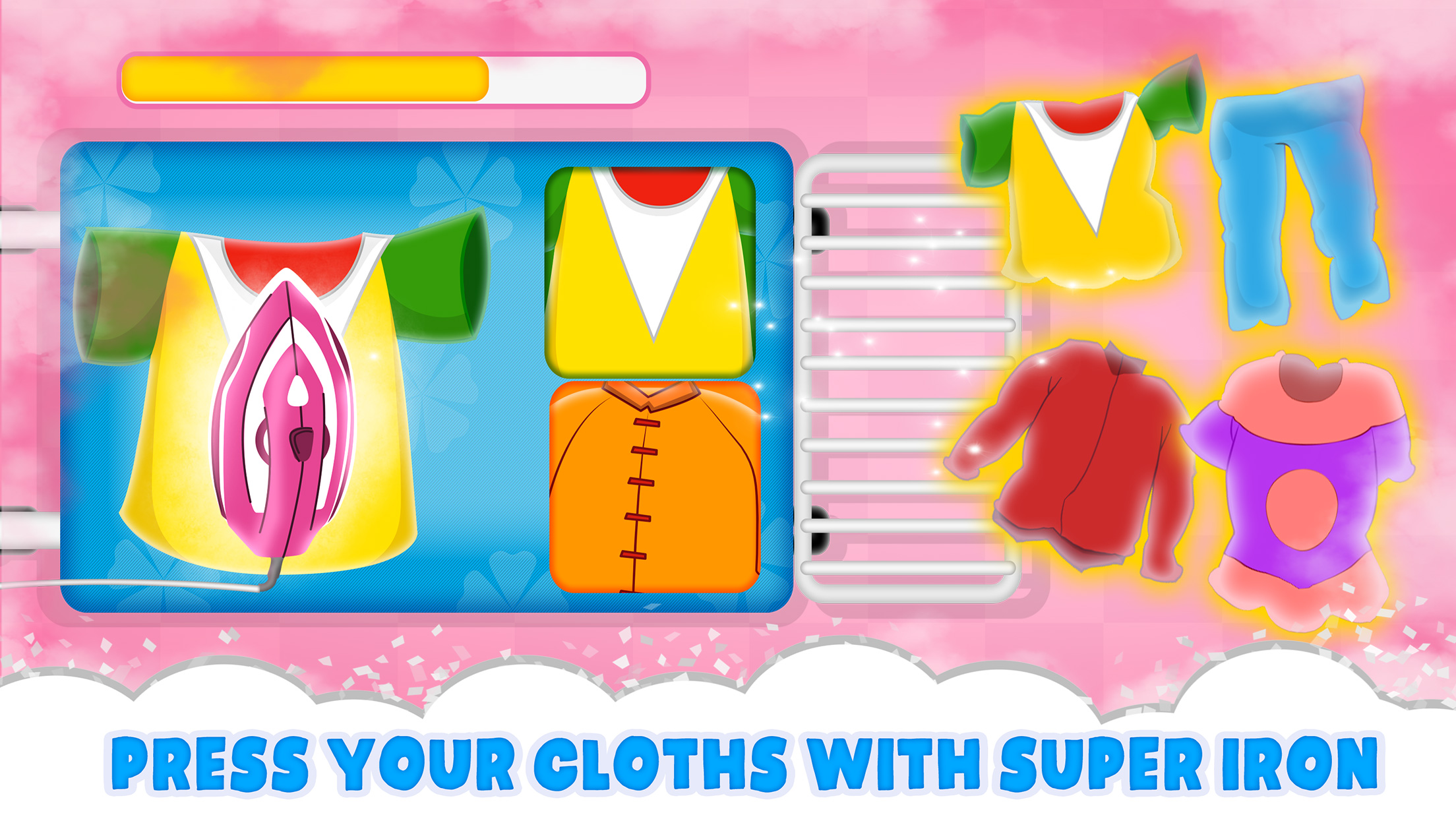 اسکرین شات 3 بازی Laundry Rush Washing Shop Game
