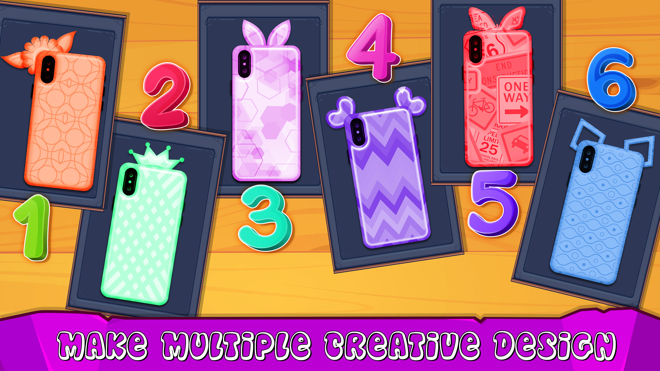 اسکرین شات 4 بازی طراحی قاب گوشی موبایل DIY