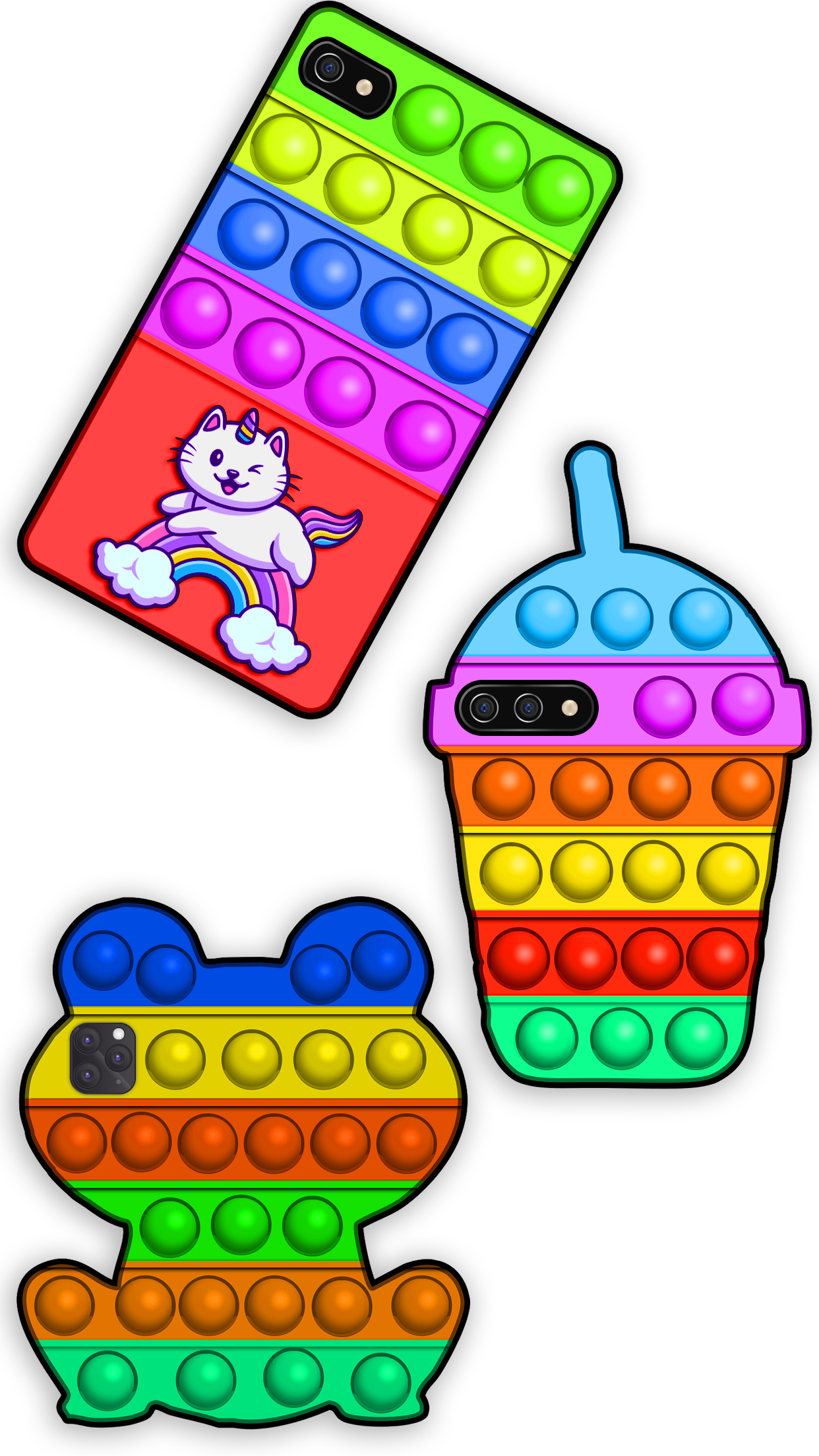 اسکرین شات 3 بازی Phone Case Bubble Pop it
