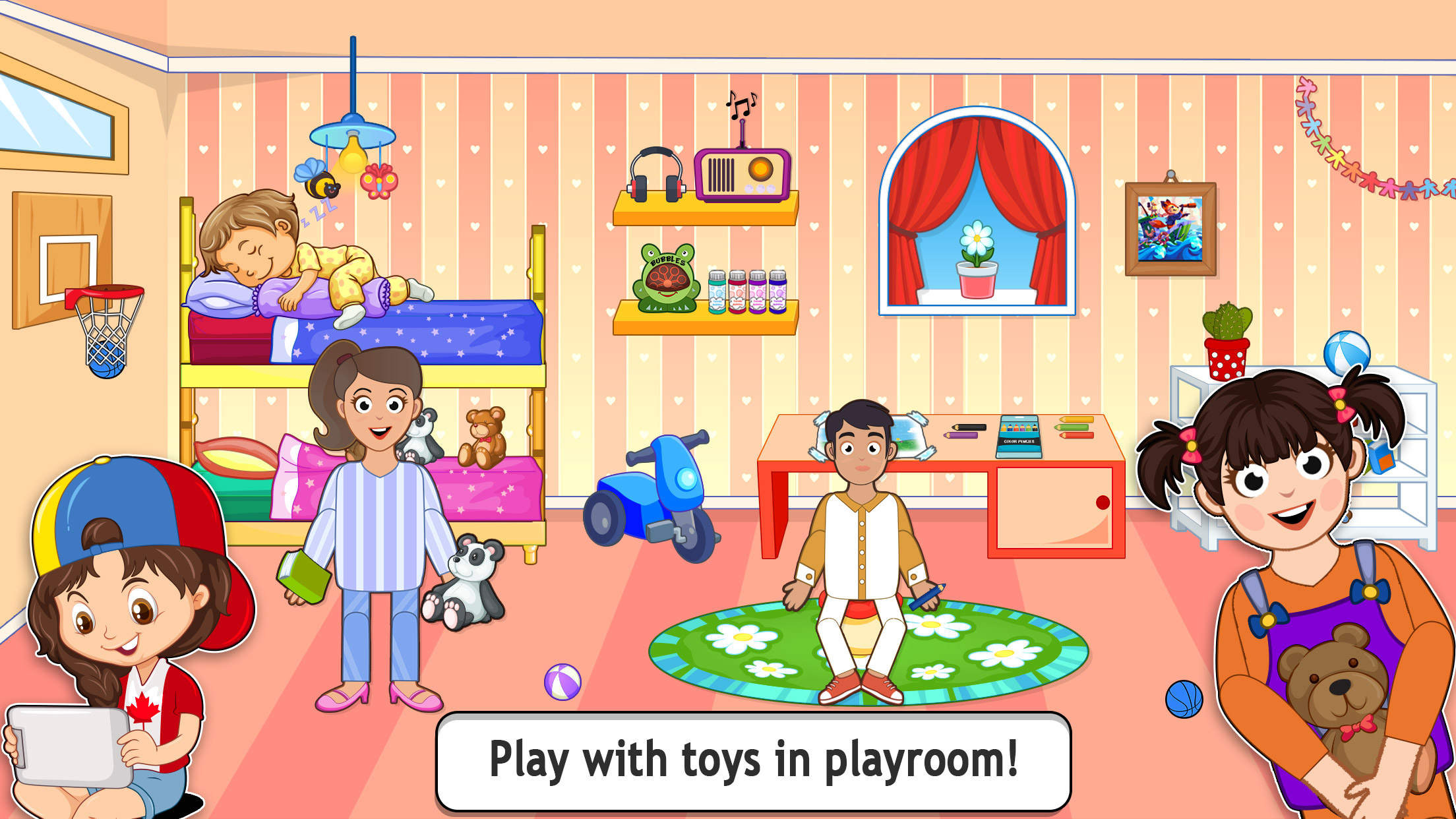 اسکرین شات 1 بازی Pretend Play City Life Story