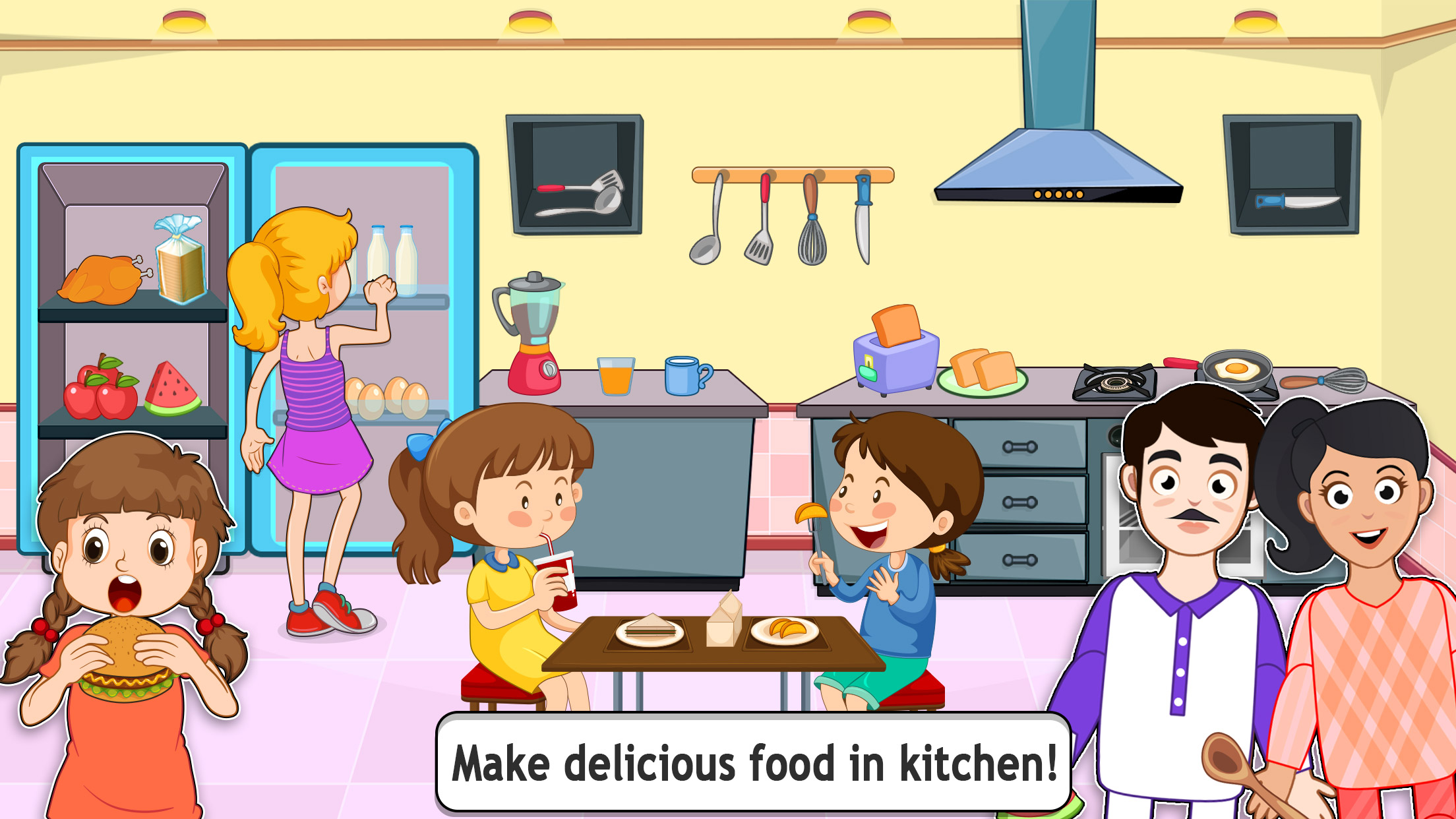 اسکرین شات 4 بازی Pretend Play City Life Story