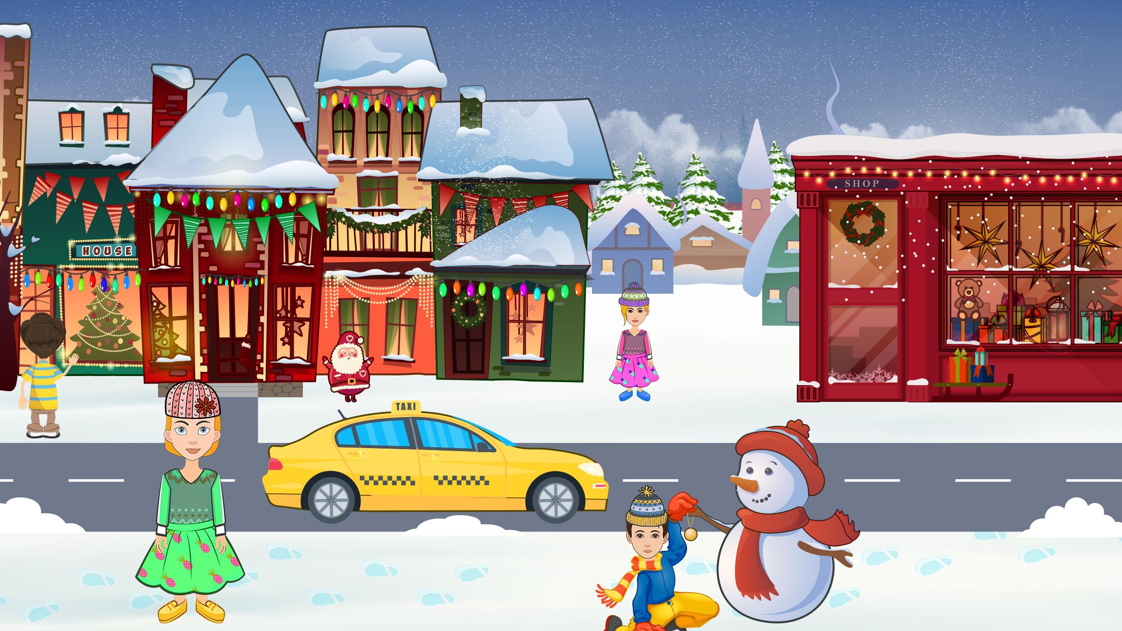 اسکرین شات 6 بازی Pretend My Winter Vacation
