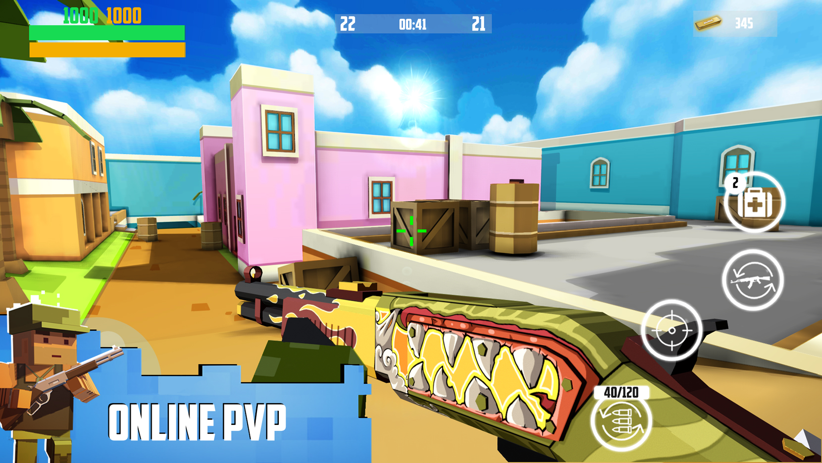 اسکرین شات 5 بازی Block Gun 3D: FPS Shooter PvP