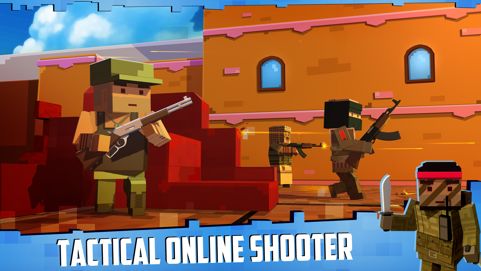 اسکرین شات 8 بازی Block Gun 3D: FPS Shooter PvP