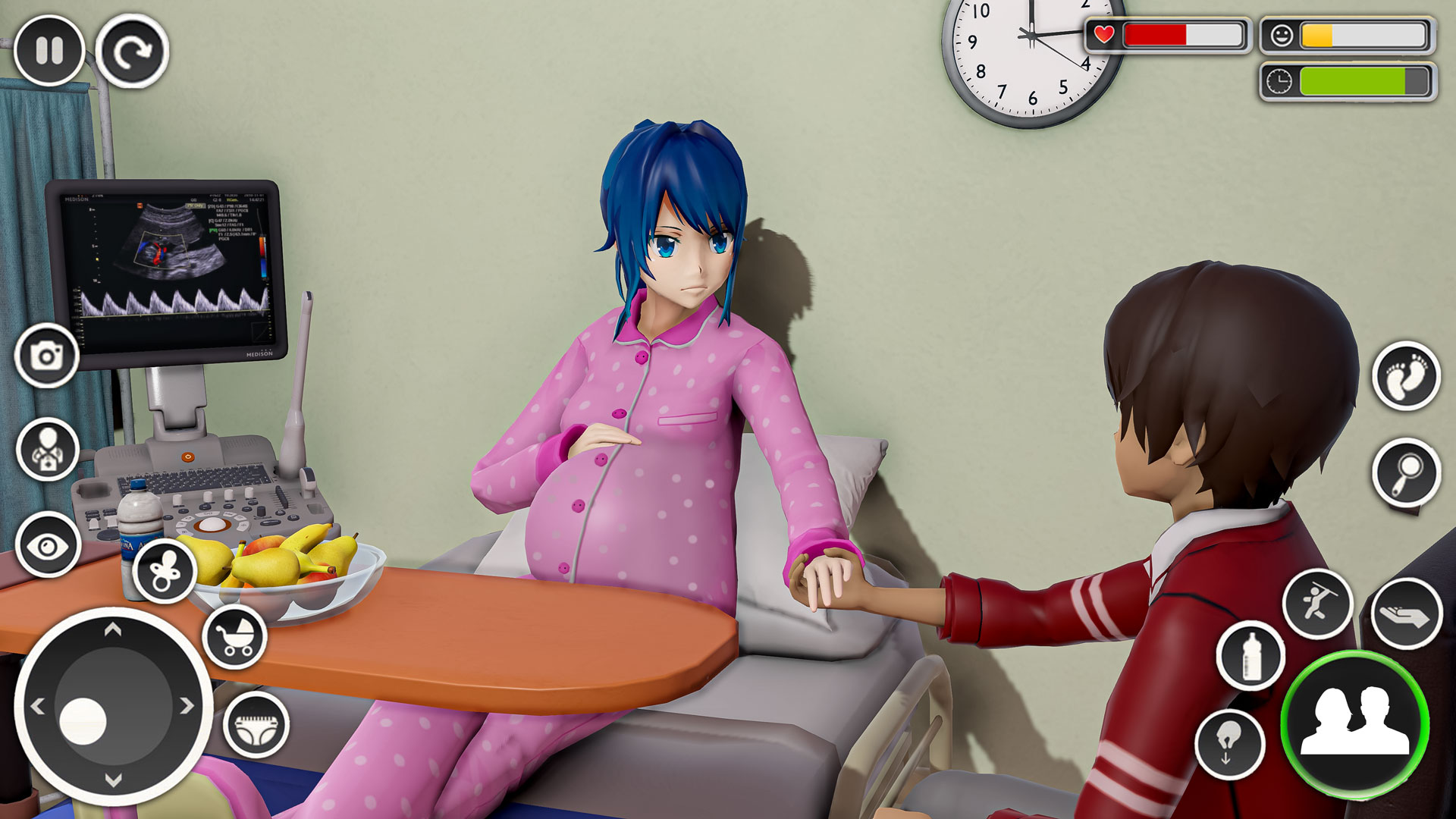 اسکرین شات 1 بازی Virtual Pregnant Mom 3d Sim