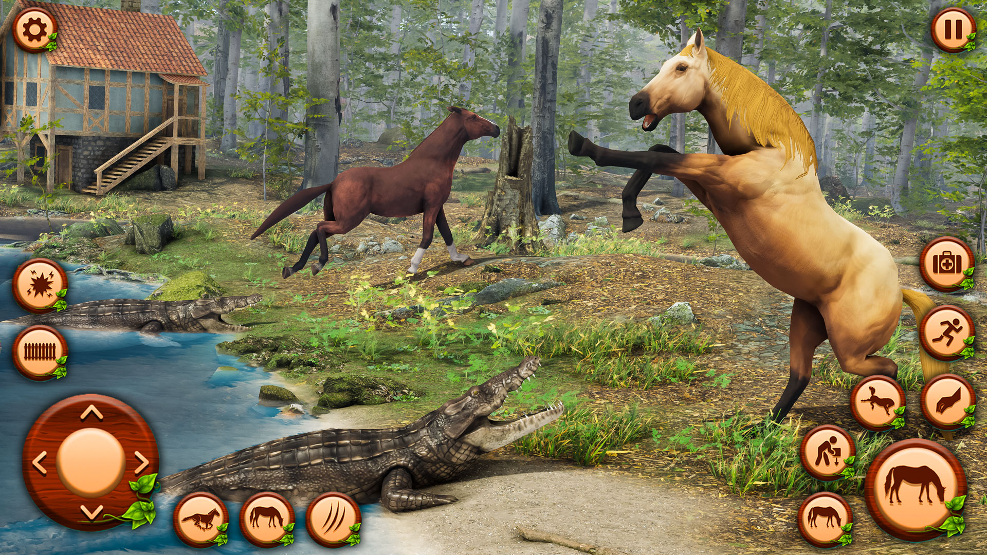 اسکرین شات 2 بازی My Horse Simulator Horse Games