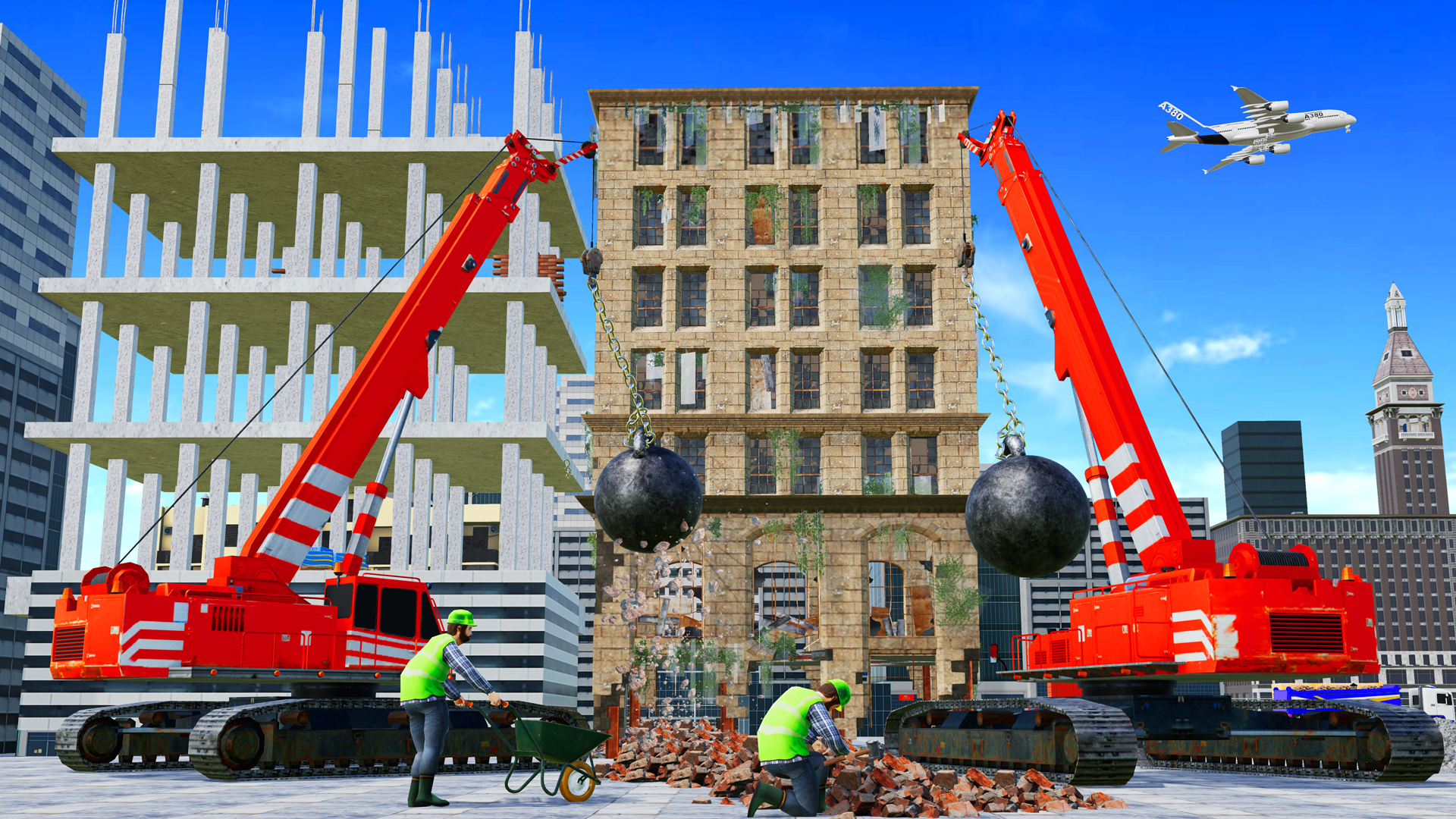 اسکرین شات 4 بازی Heavy Excavator Demolish Games