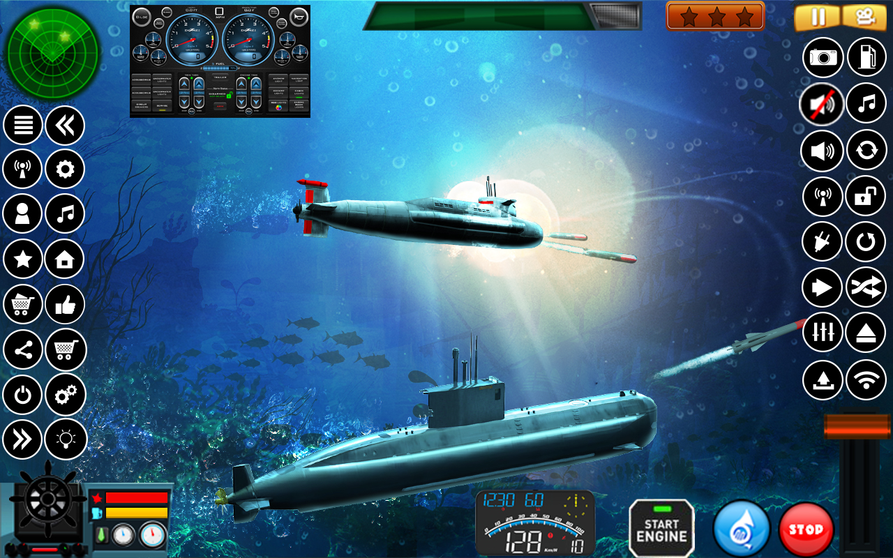 اسکرین شات 6 بازی Submarine Navy Warships battle