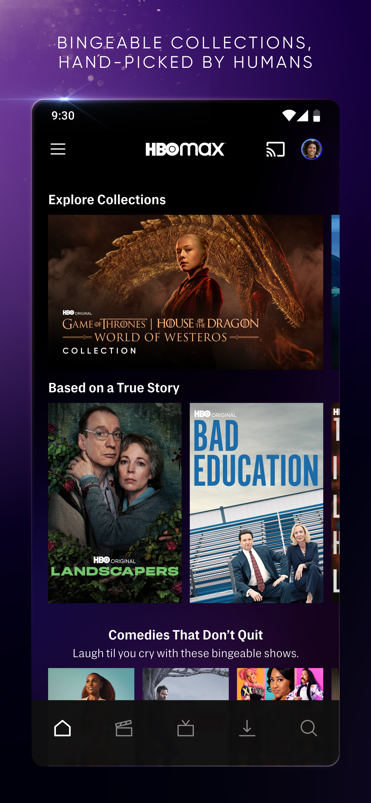 اسکرین شات 4 برنامه HBO Max: Stream TV & Movies