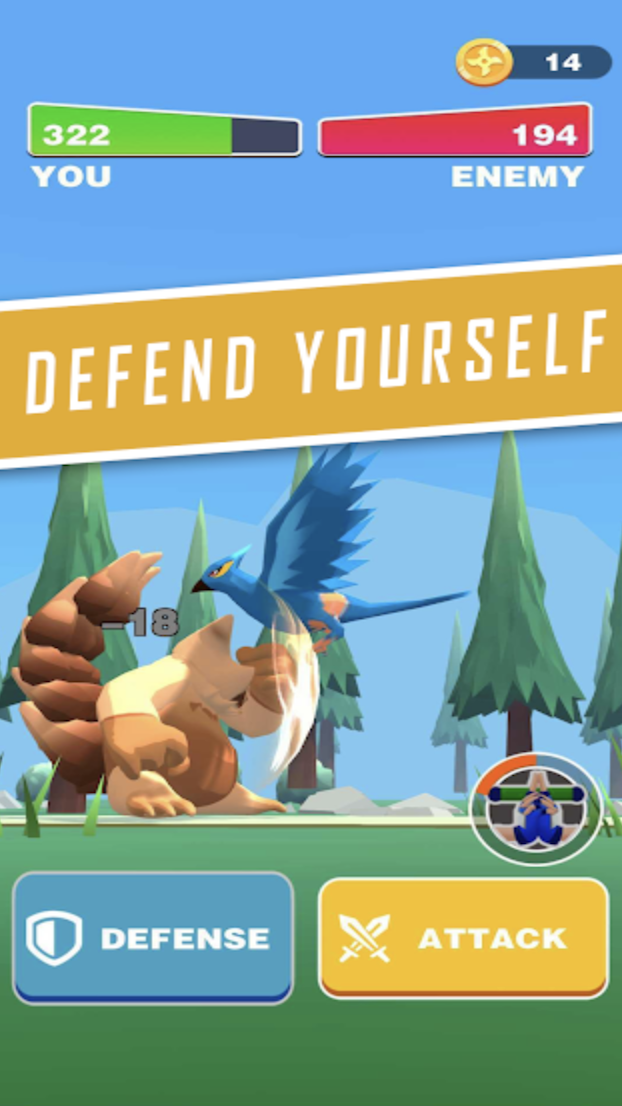 اسکرین شات 1 بازی Monster Fight!