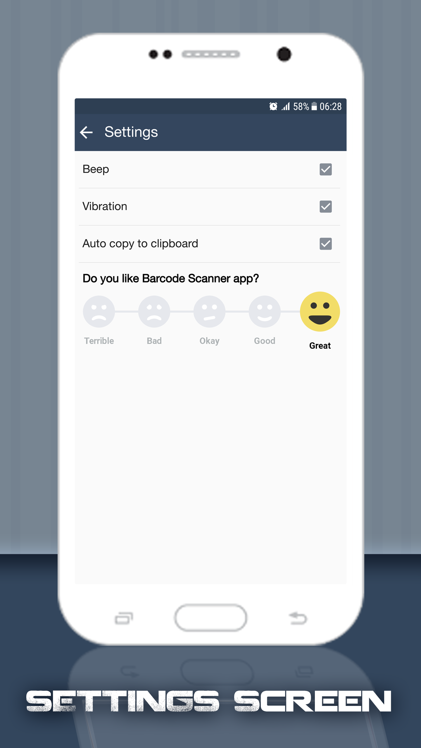 اسکرین شات 5 برنامه Barcode Scanner - Scan QR Code