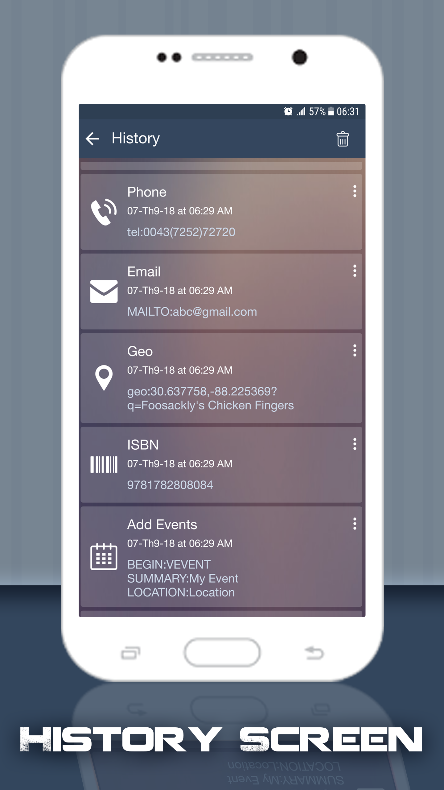 اسکرین شات 4 برنامه Barcode Scanner - Scan QR Code