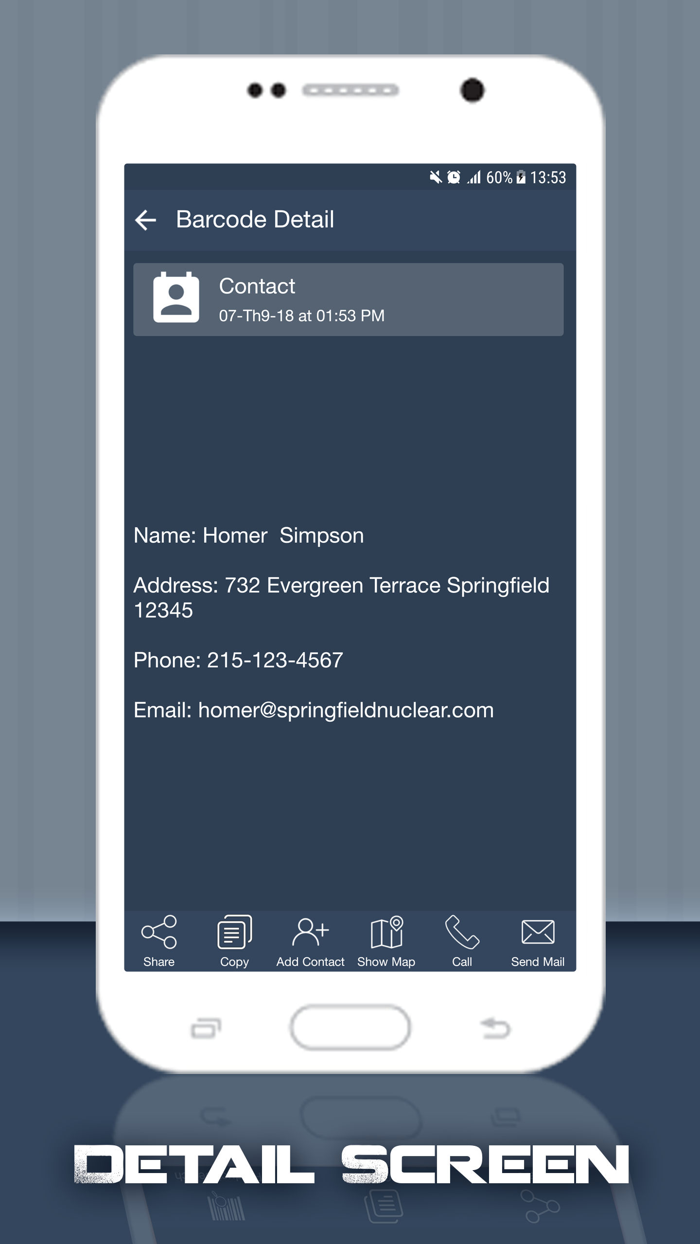 اسکرین شات 3 برنامه Barcode Scanner - Scan QR Code