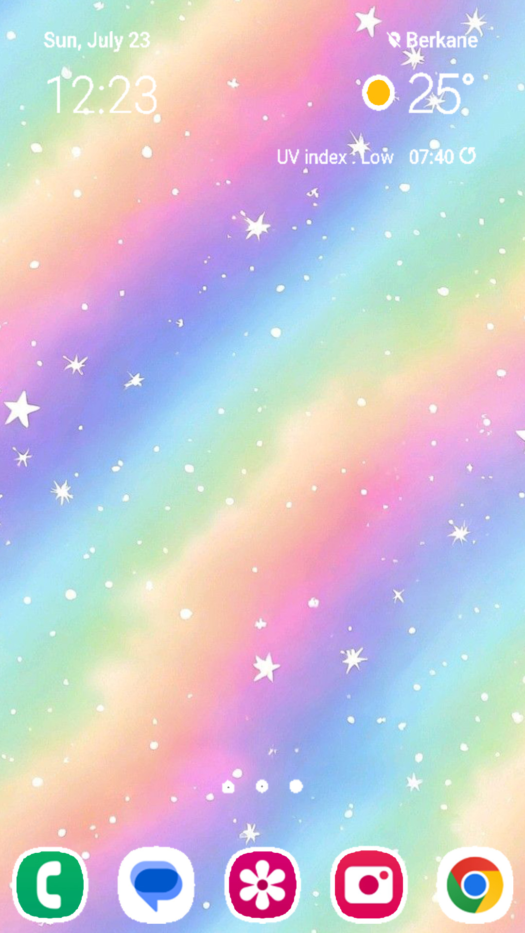 اسکرین شات 4 برنامه Rainbow Wallpaper