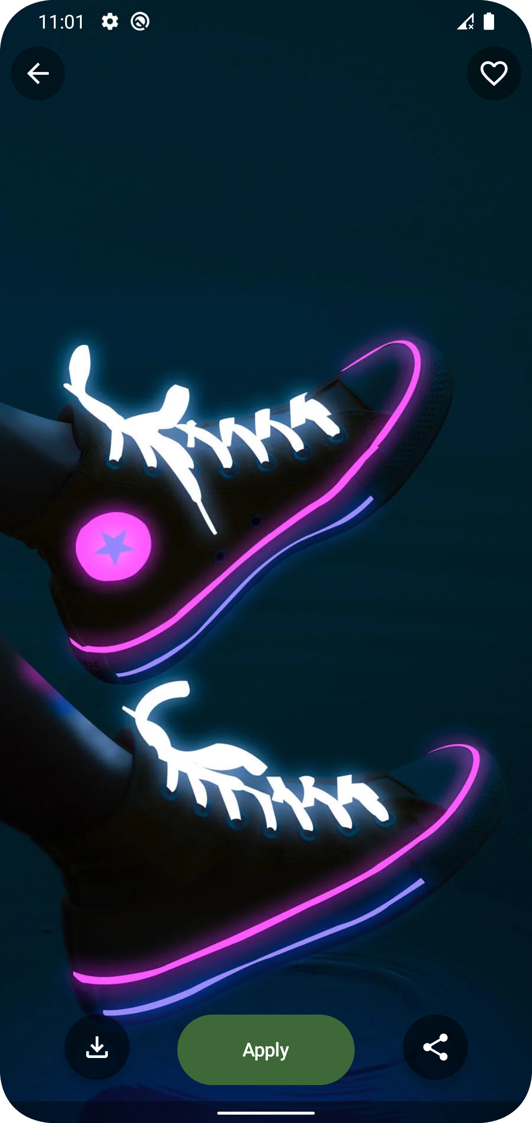 اسکرین شات 3 برنامه Neon Wallpaper