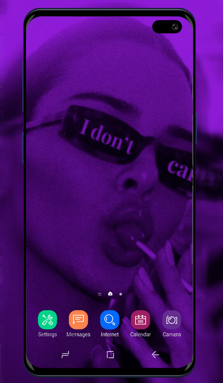 اسکرین شات 4 برنامه Purple Wallpaper