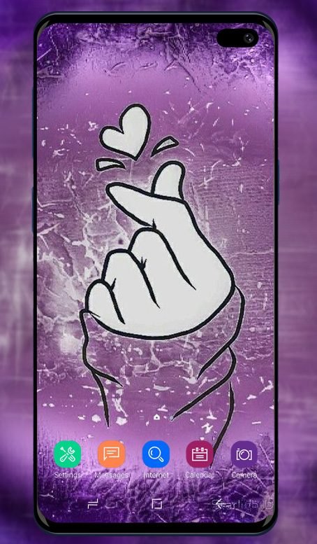 اسکرین شات 7 برنامه Purple Wallpaper